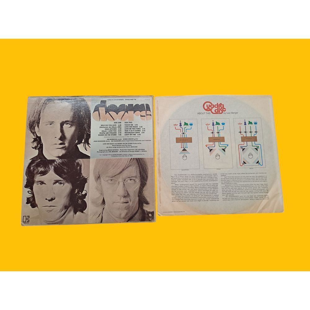 Other The Doors Best Of Vintage Vinyl Record CD-4 Channel Discrete Size ONE SIZE - 3 Thumbnail