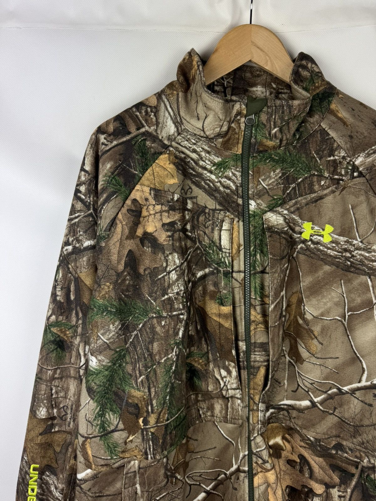 Under Armour Under Armour Scent Control Realtree Hunting Fleece Jacket Size US XXL / EU 58 / 5 - 4 Thumbnail