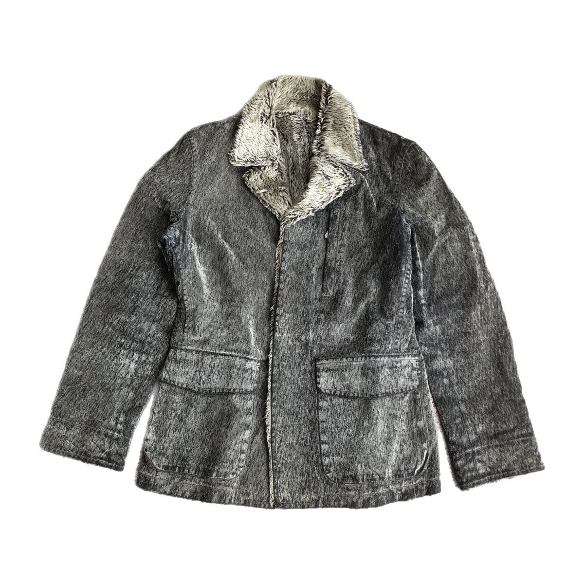 If Six Was Nine × Japanese Brand × Le Grande Bleu (L.G.B.) Rupert Faux Fur Coat Jacket Size US M / EU 48-50 / 2 - 1 Thumbnail