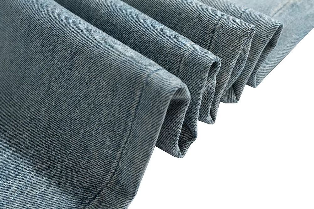 Jean Vintage Washed Blue Straight Baggy Denim Size US 32 / EU 48 - 8 Thumbnail