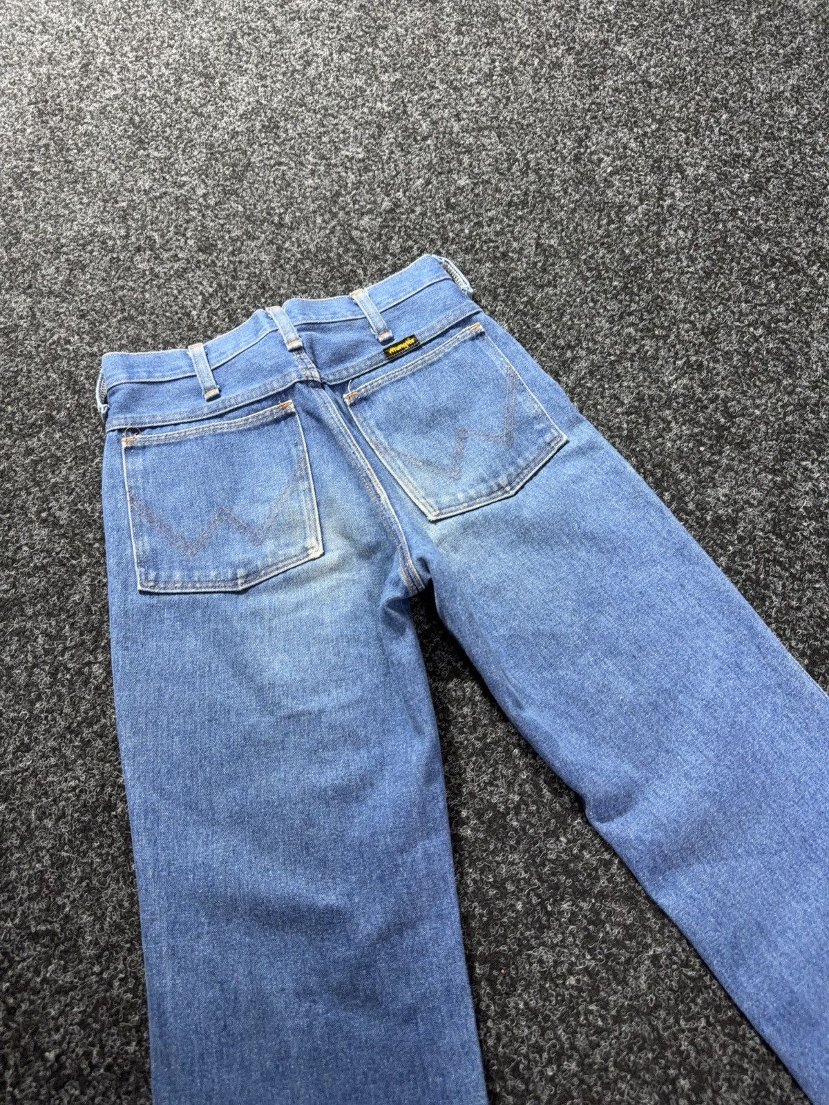 Wrangler 70s Rare Retro Vintage Blue Bootcut Flared Jeans