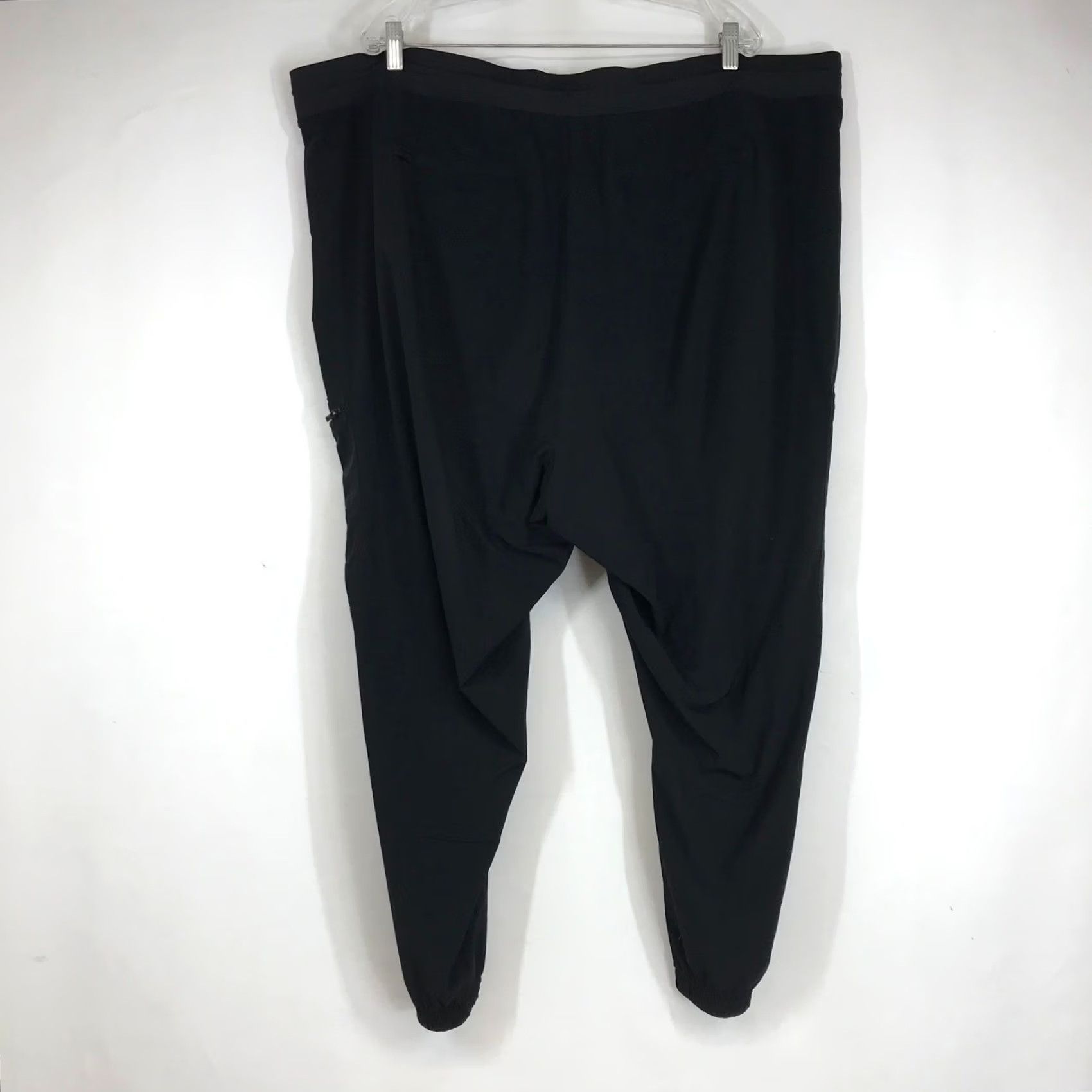 Athleta Athleta Venture Pant Womens 24 Black Cargo Jogger Hiking Travel Pants Drawstring Size 42" / US 20 - 4 Thumbnail