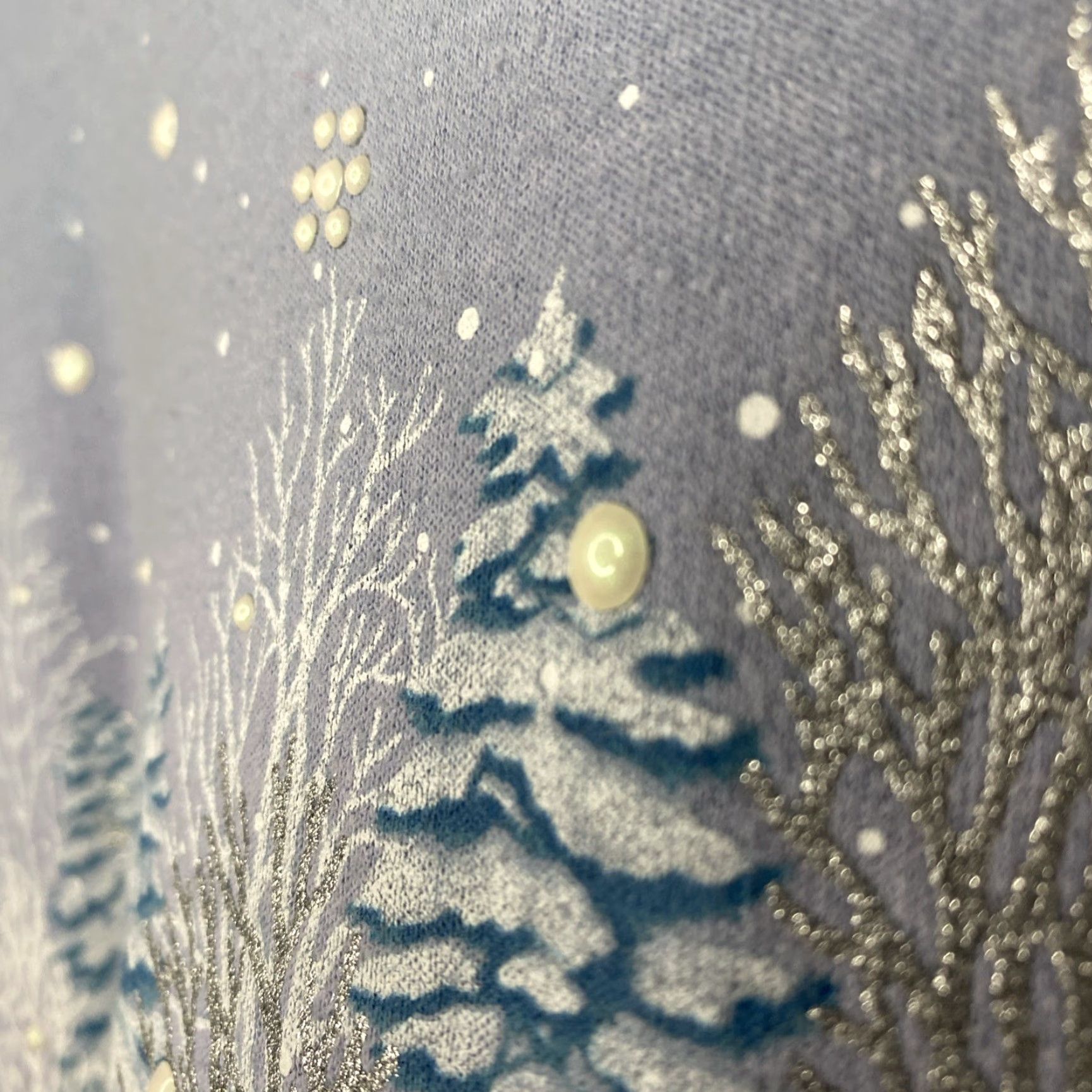 Vintage VINTAGE Morning Sun Sweater Women's Pullover Christmas Winter Blue L Adult? Size L / US 10 / IT 46 - 5 Thumbnail