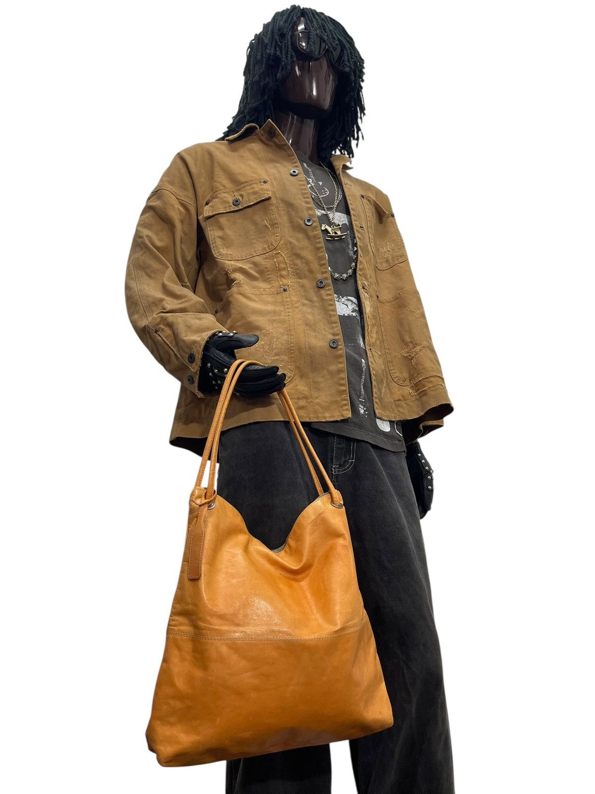 Genuine Leather Full Leather Beau Dessin Artisan Shoulder Bag 8🟩 Size ONE SIZE - 4 Thumbnail
