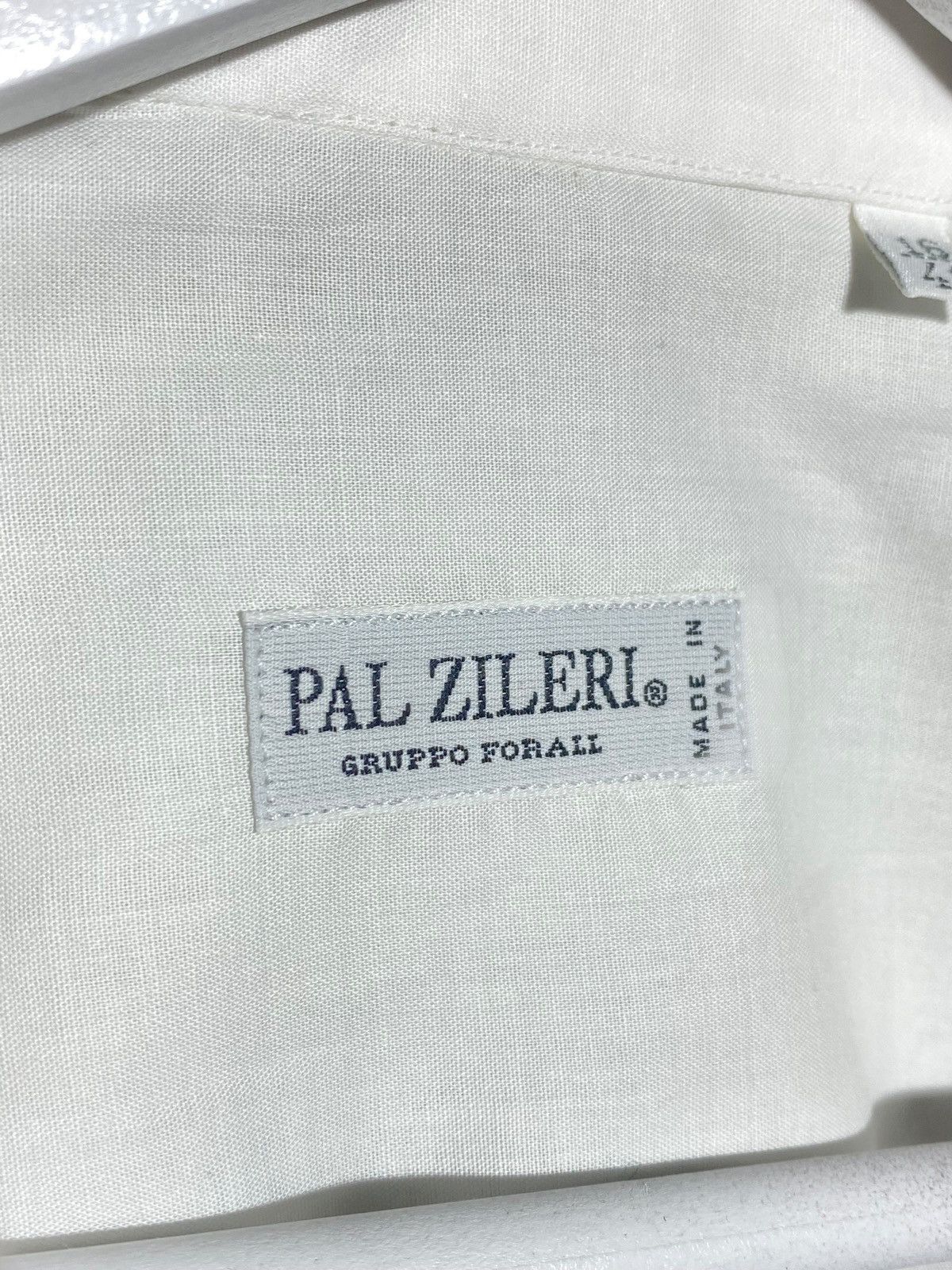 Pal Zileri Pal Zileri Gruppo Foral New Cotton Shirt Ribbed Details Size US L / EU 52-54 / 3 - 22 Thumbnail