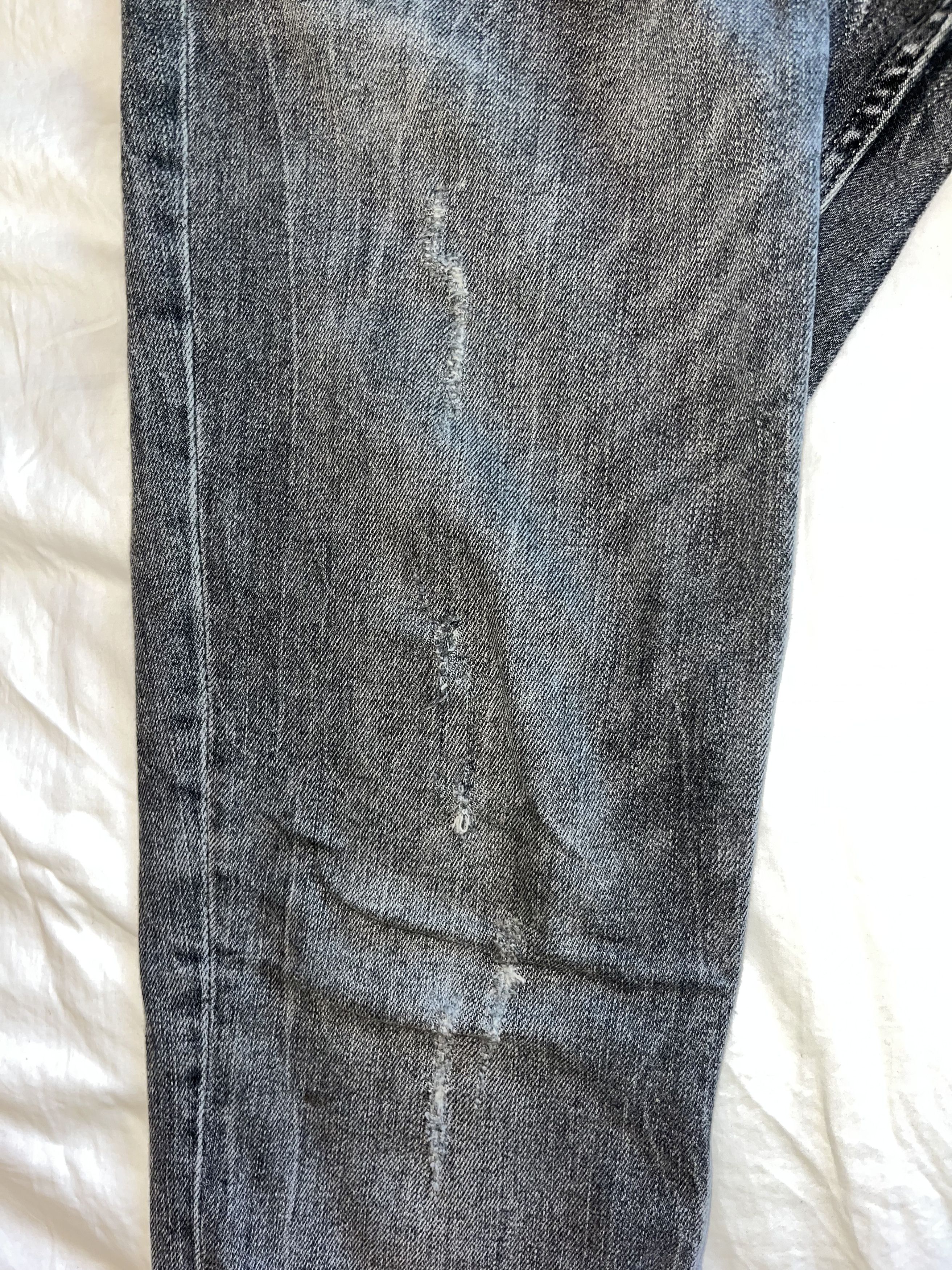Allsaints Allsaints Gray Rex Denim Size US 32 / EU 48 - 3 Thumbnail