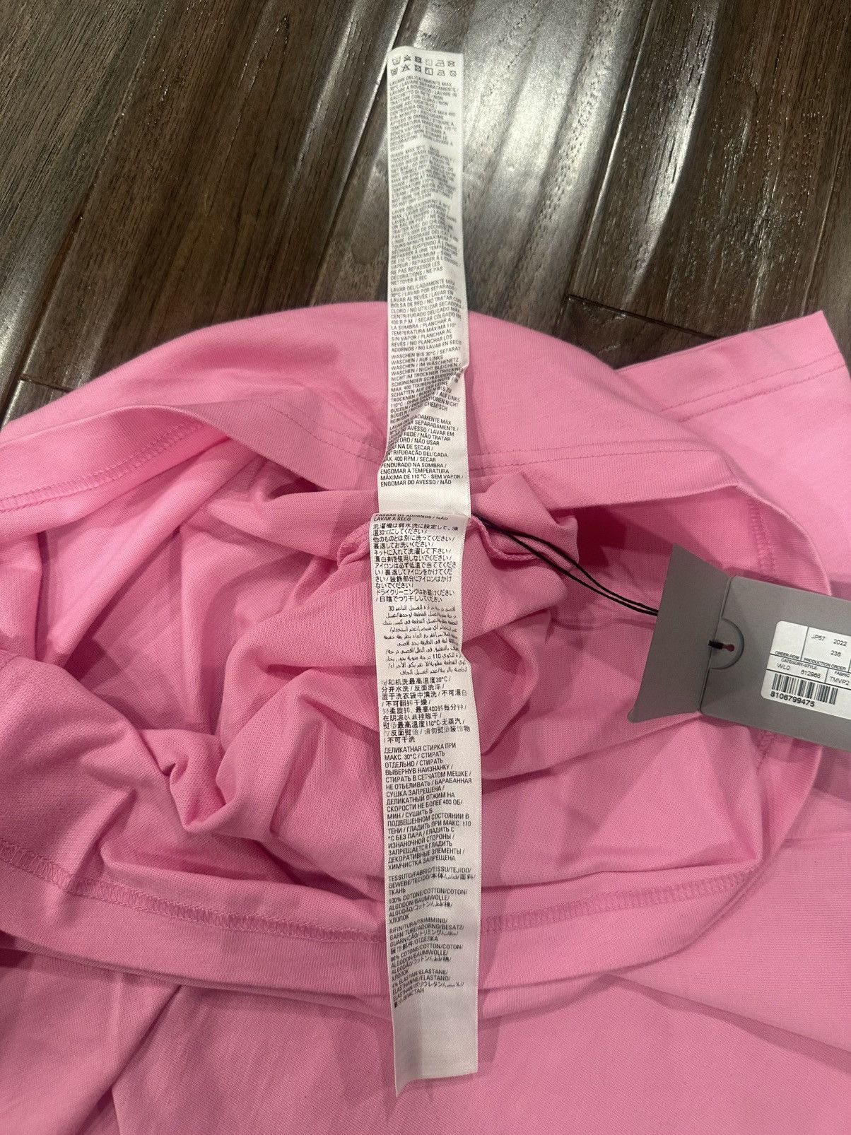 Balenciaga Balenciaga Pink BB TShirt Size US XS / EU 42 / 0 - 9 Thumbnail