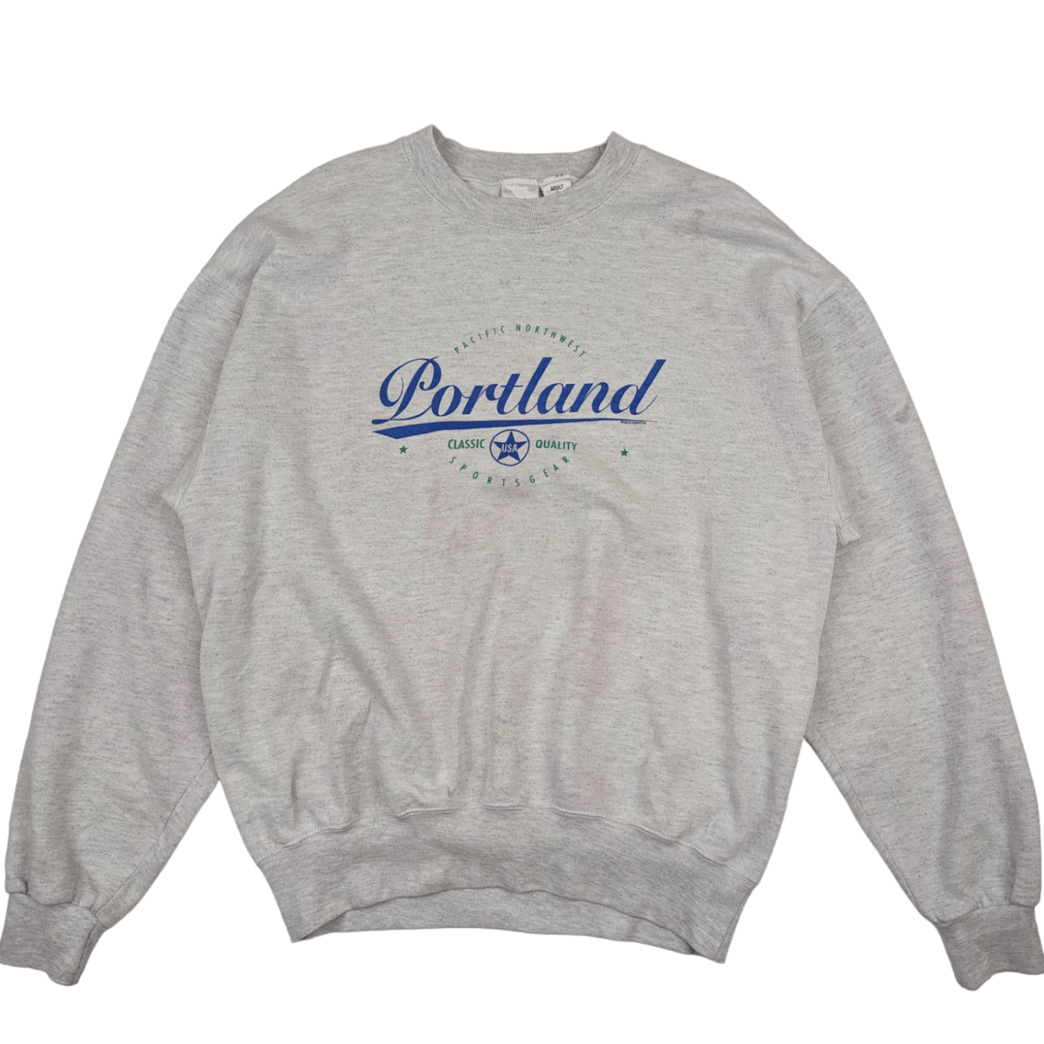Vintage Vintage 90's PORTLAND Goldsmith Mj Soffe Jumper Sweatshirt Size US L / EU 52-54 / 3 - 2 Thumbnail