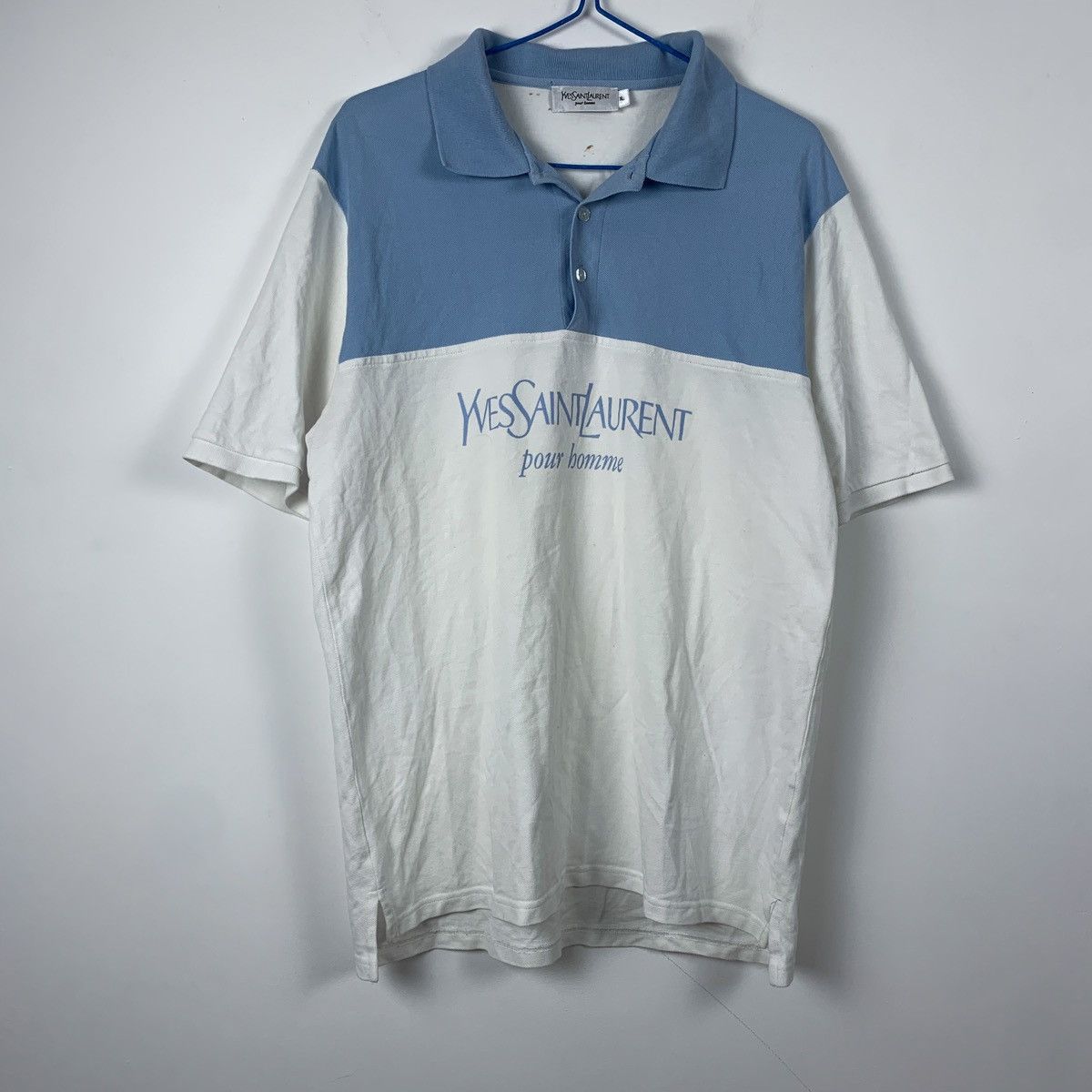 Yves Saint Laurent Vintage Yves Saint Laurent Polo Shirt YSL Size US XL / EU 56 / 4 - 1 Thumbnail