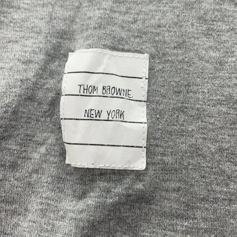 Thom Browne Thom Browne Gray Cotton T-Shirt for Women . Size L / US 10 / IT 46 - 4 Thumbnail