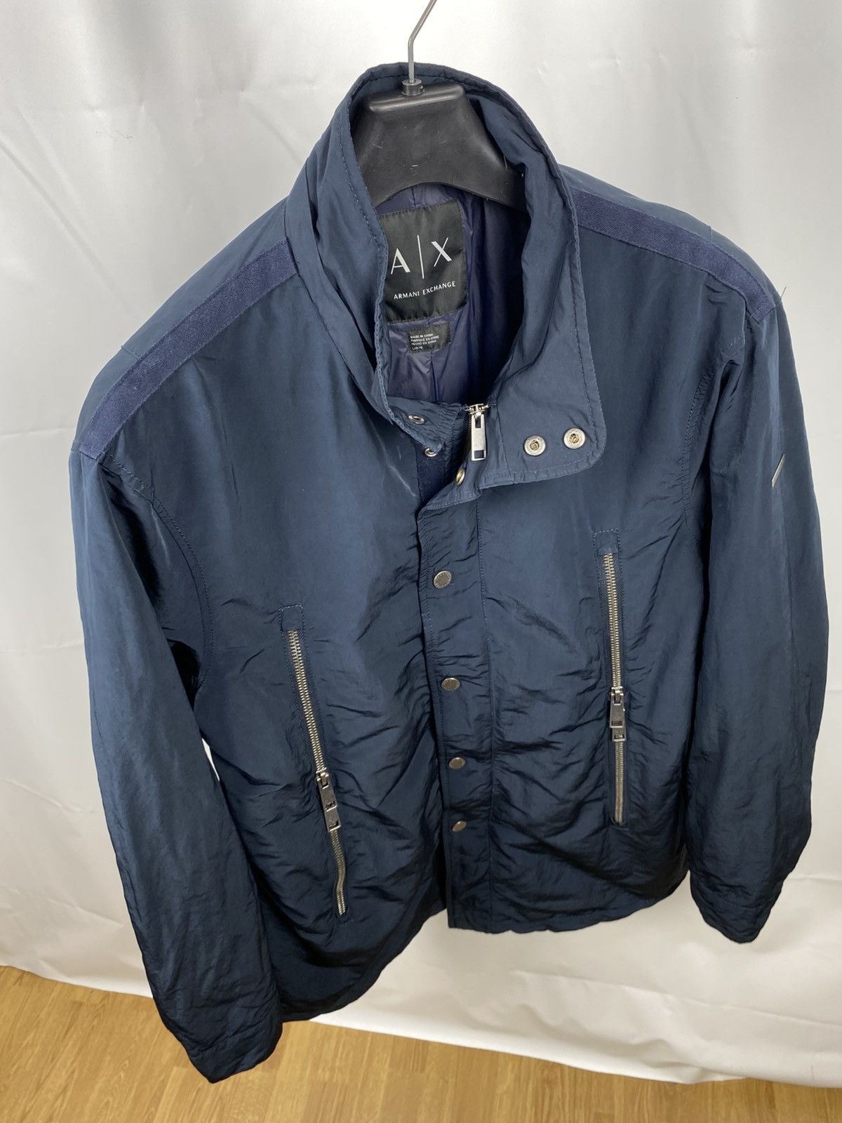 Armani Exchange Armani Exchange Shimmer Parka Men Double-Zippers size L Size US L / EU 52-54 / 3 - 7 Thumbnail
