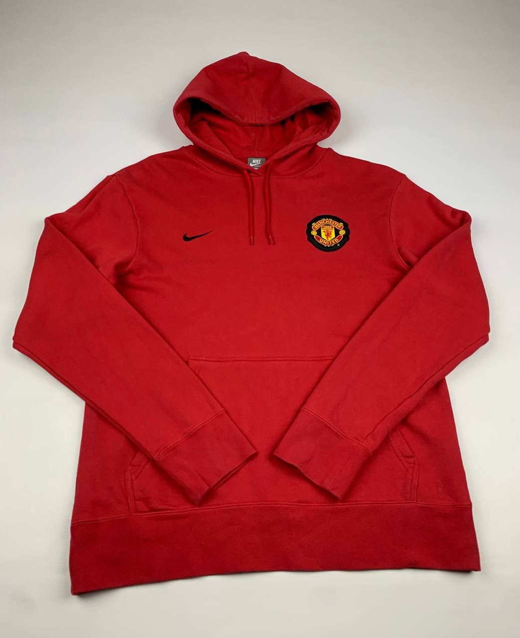 Nike Vintage Nike Manchester United Boxy Hoodie 2009 Y2K Size US L / EU 52-54 / 3 - 2 Thumbnail