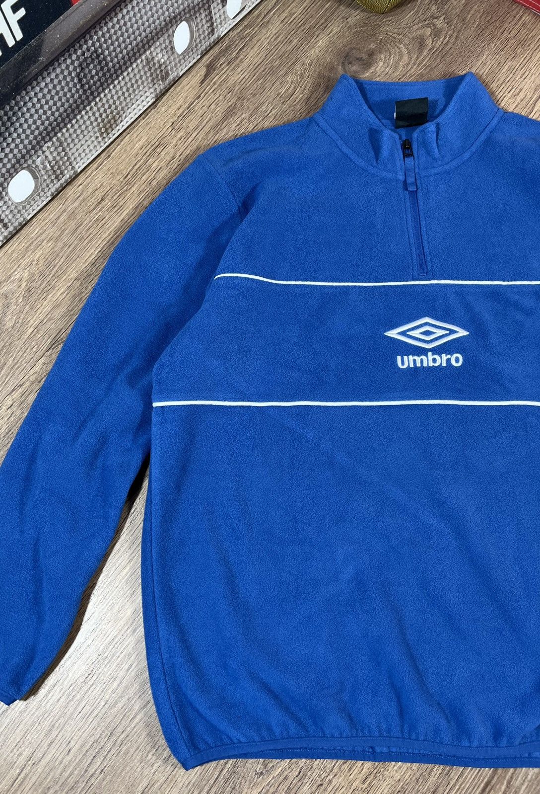 Umbro Vintage Umbro Fleece Jacket Size US XXL / EU 58 / 5 - 2 Thumbnail