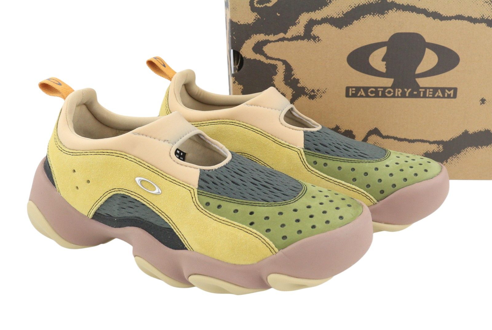 Brain Dead OAKLEY FACTORY FLESH SUEDE EU44 Whey Multi Sandals 90523 Size US 11 / EU 44 - 1 Thumbnail