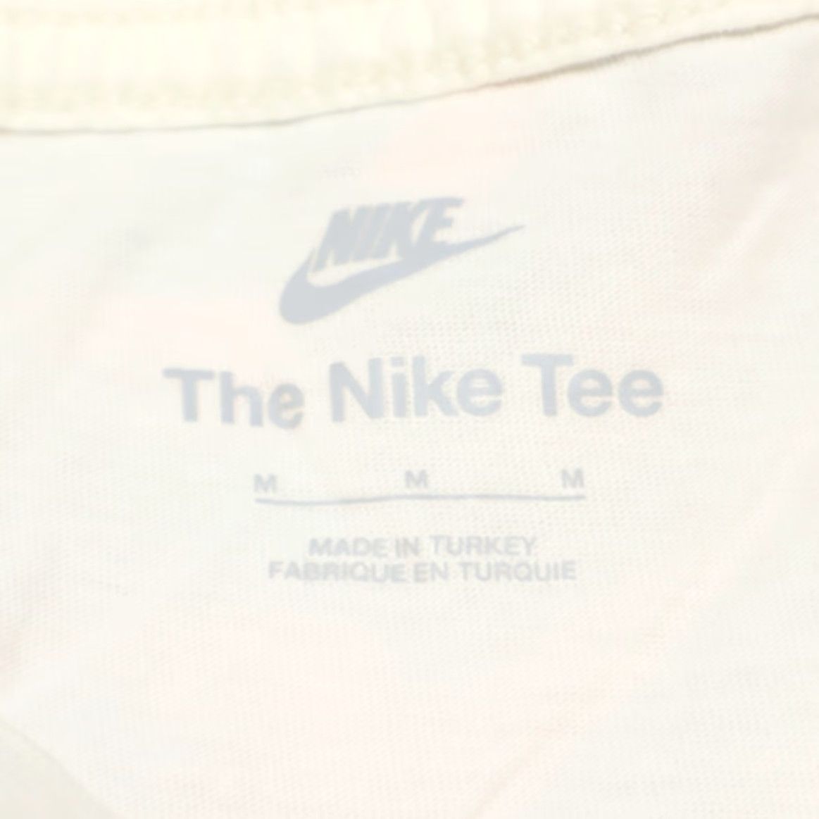 Nike Nike Galaxy Orca Killer Whale Solid T-Shirt Cream Men's M Shirt Size US M / EU 48-50 / 2 - 5 Thumbnail