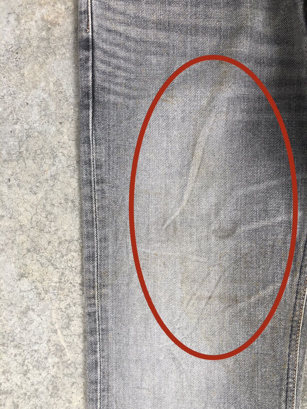 If Six Was Nine Japanese Lee Flared Jeans Distressed Jeans Size US 29 - 17 Thumbnail