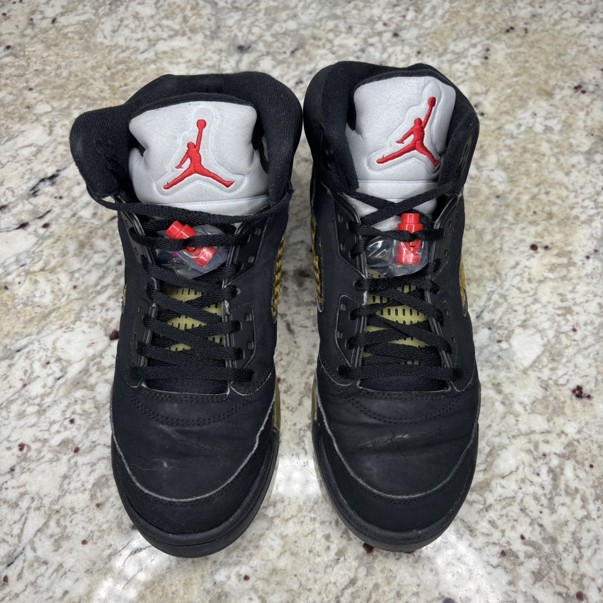 Jordan Brand Size 6y-Jordan 5 Metallic 2006 Gs Worn W/Box Size US 6 / EU 39 - 5 Thumbnail