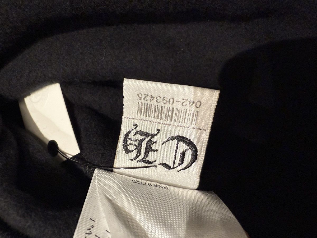 Chrome Hearts Chrome Hearts Black& Gold Glitter Script Zip Up Hoodie Size US XL / EU 56 / 4 - 10 Thumbnail
