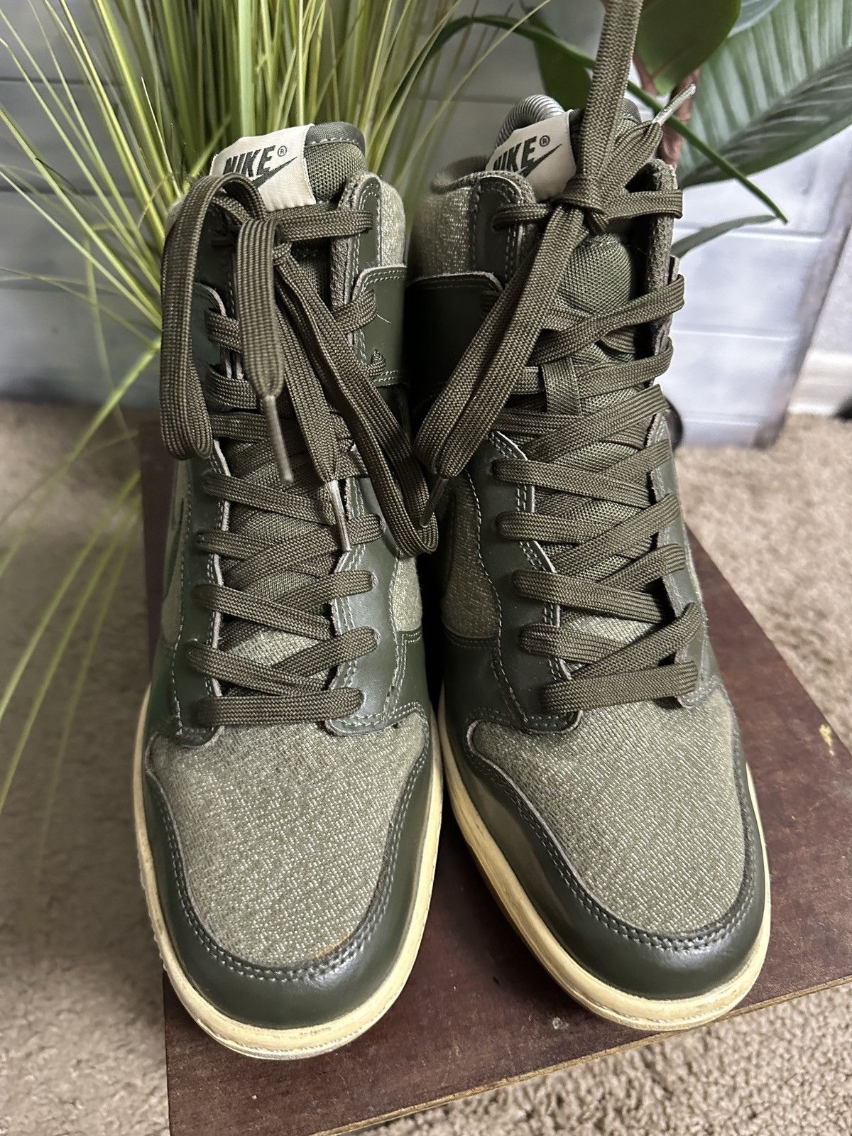Nike Rare Vintage Hi Top Sneaker Nike Size 41 Swoosh Size US 9.5 / IT 39.5 - 8 Thumbnail