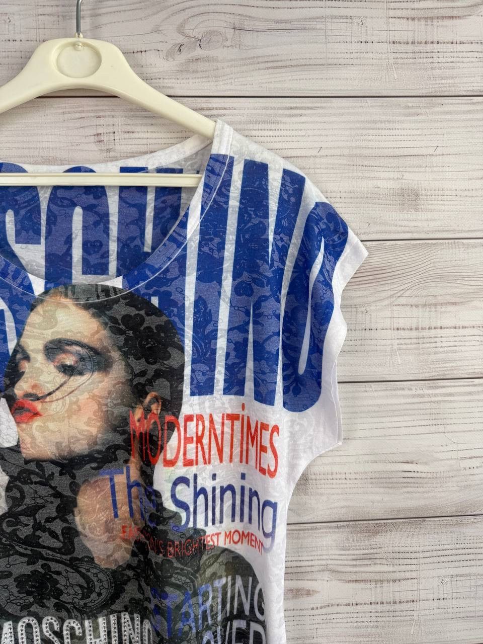 Moschino Archive Moschino Cotton Tee T-shirt Size L / US 10 / IT 46 - 5 Thumbnail