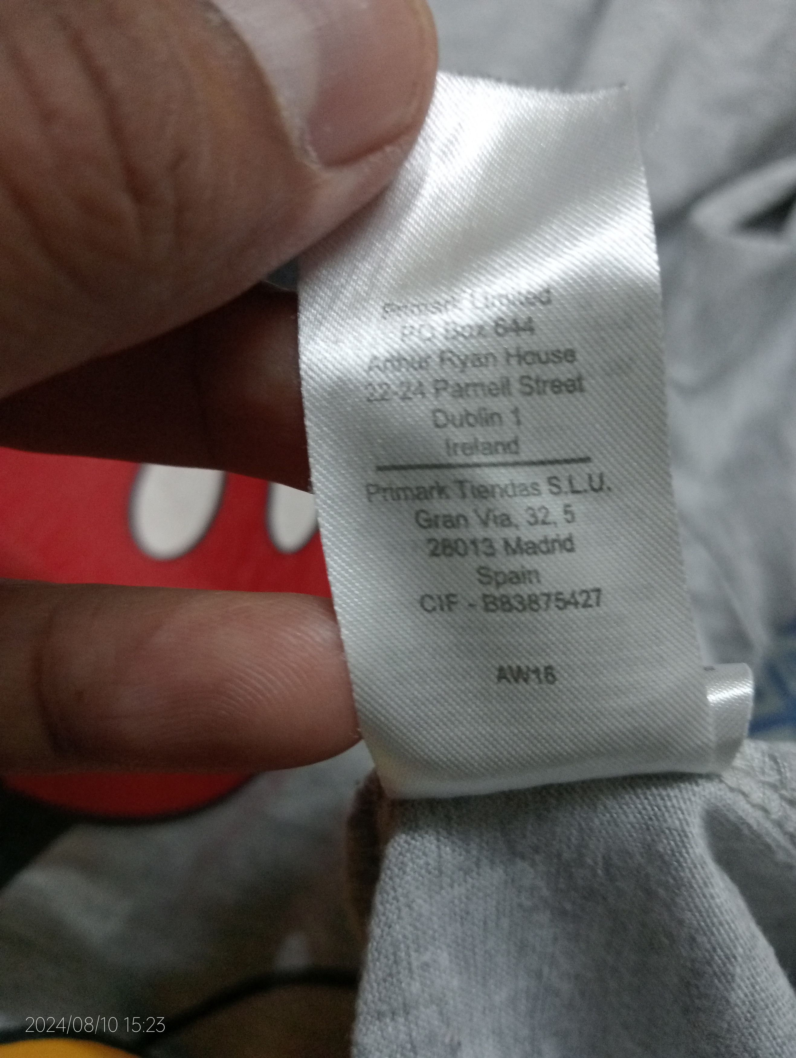 Disney Vintage Disney Mickey Mouse Ringer Tee Size US S / EU 44-46 / 1 - 8 Thumbnail
