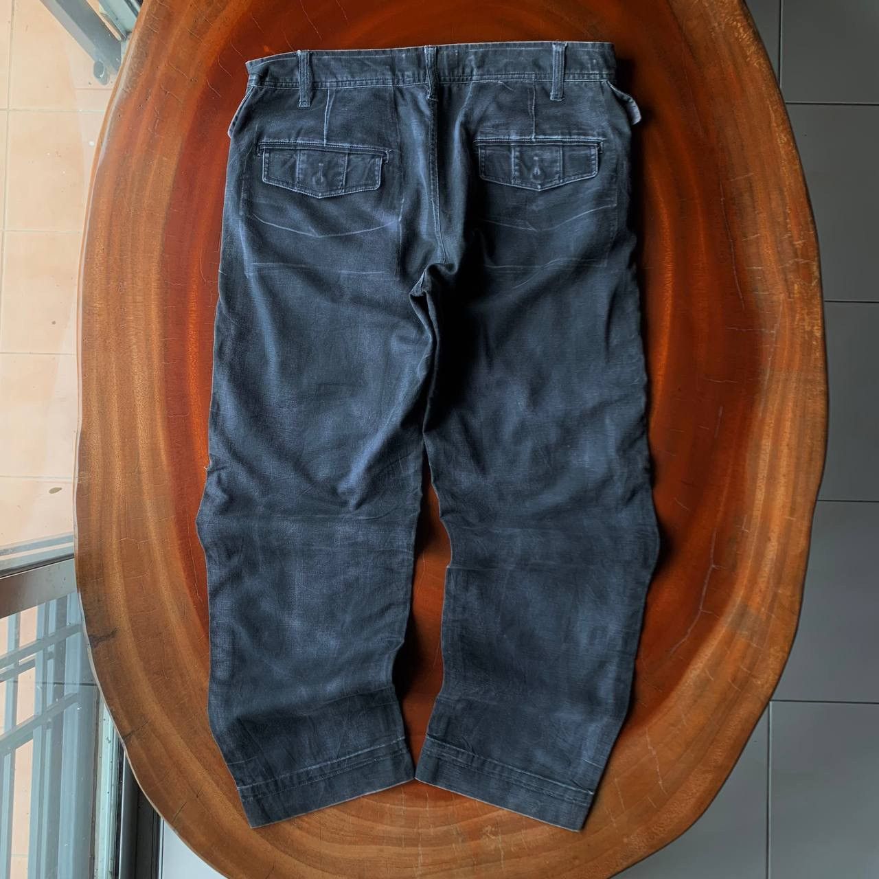 Diet Butcher Slim Skin 💥RARE💥 Diet Butcher Slim Skin Multi Pocket Black Denim Pants Size US 31 - 2 Thumbnail