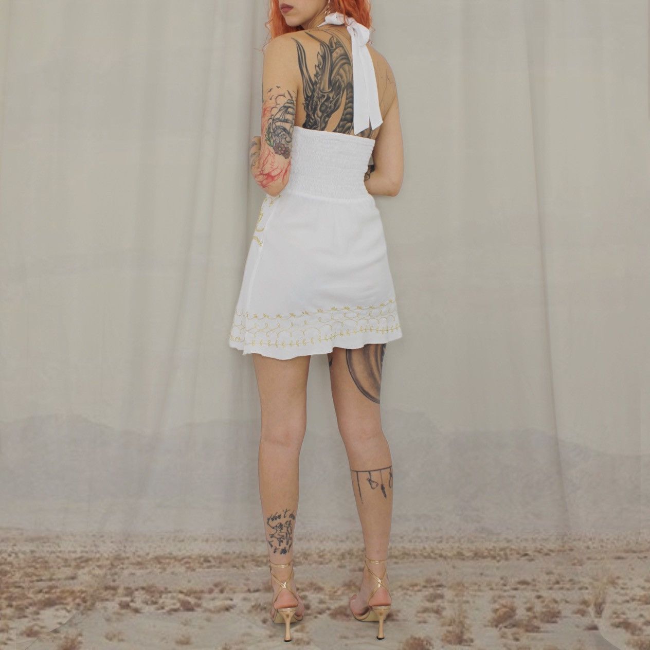 white gold nikkah dress White Nikkah Dress
