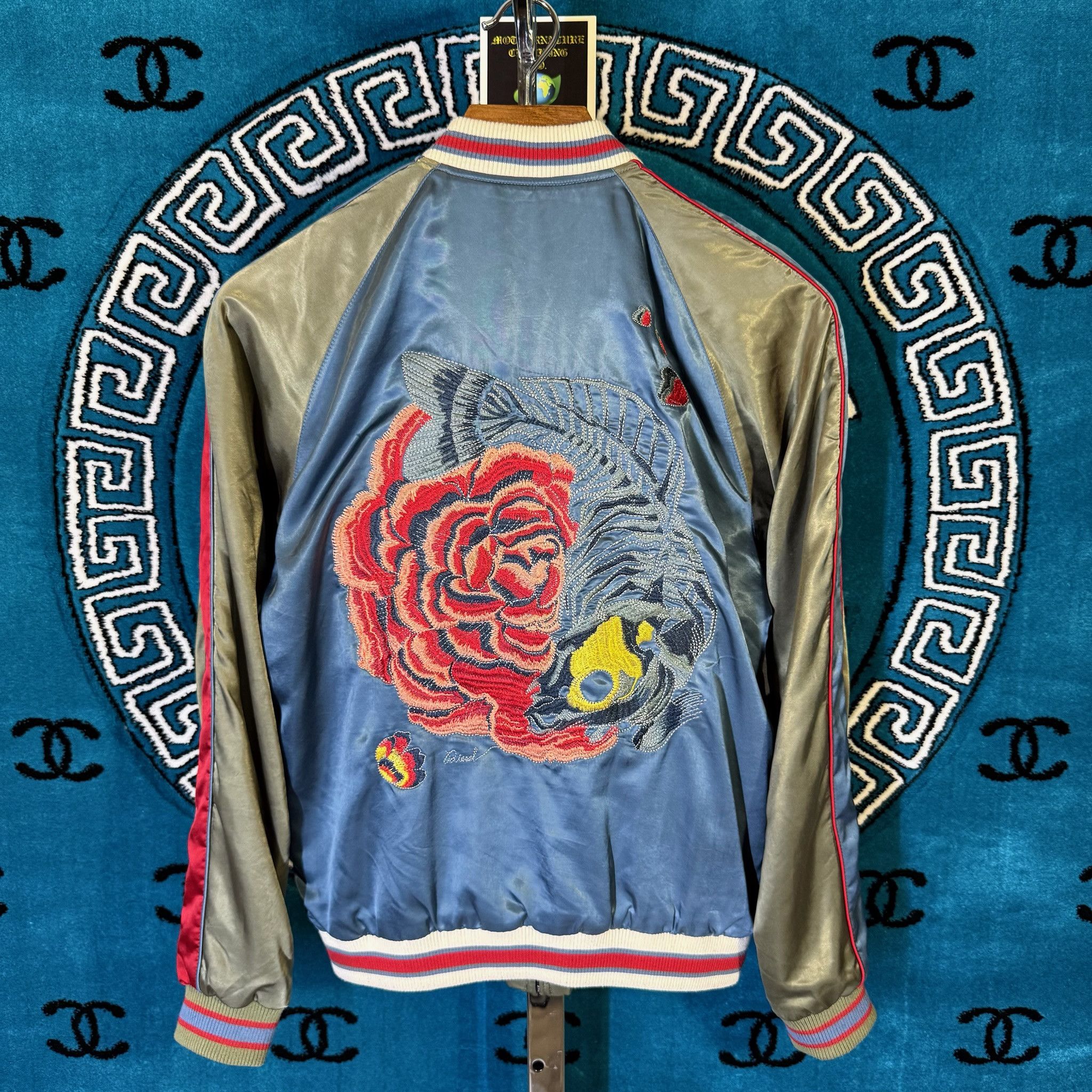Diesel REVERSIBLE TWO TONE JAPANESE SOUVENIR MOTIF L/S JACKET Size US L / EU 52-54 / 3 - 1 Thumbnail