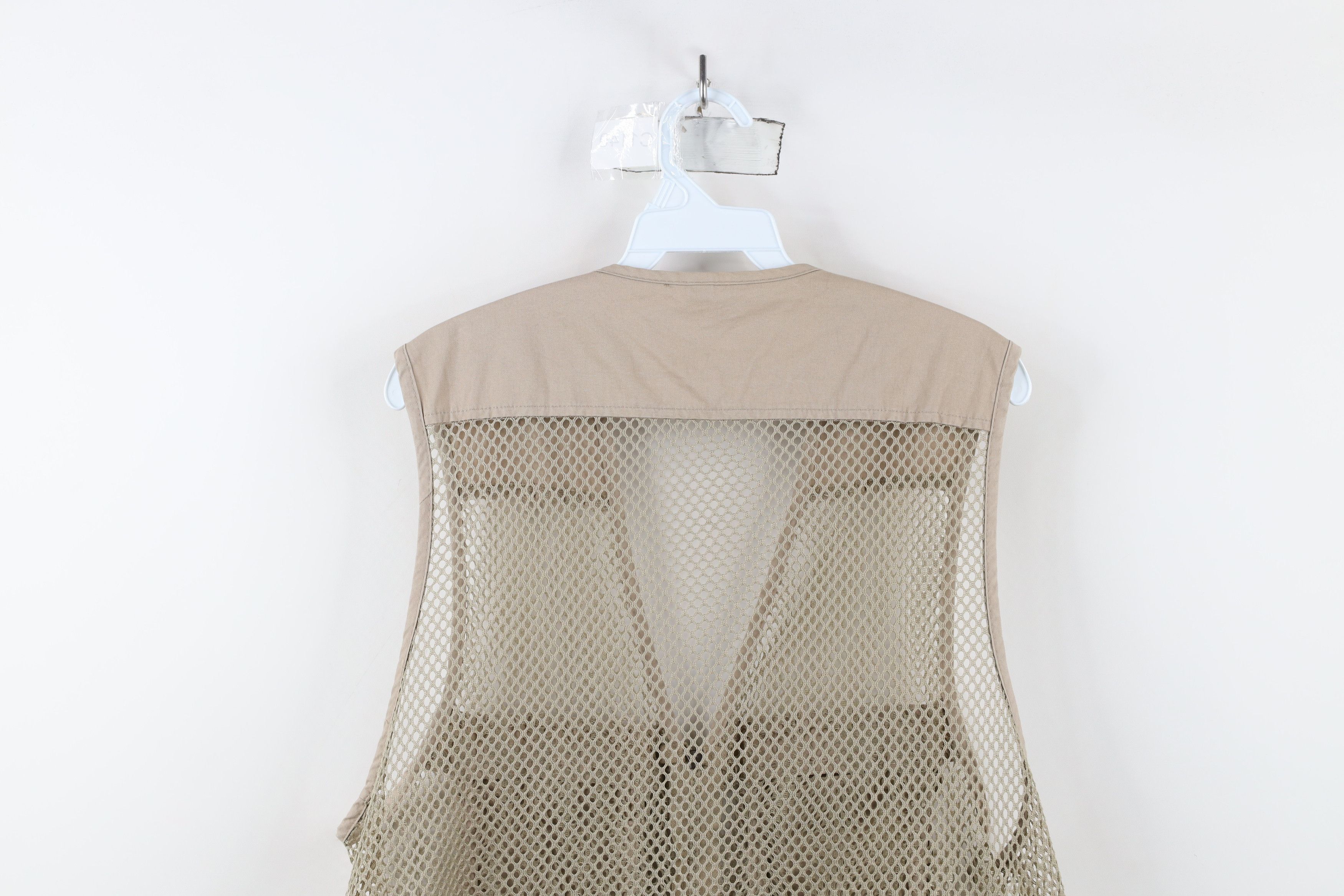 Vintage Vintage 90s Streetwear Fly Fishing Vest Jacket Beige Size US XXL / EU 58 / 5 - 12 Thumbnail