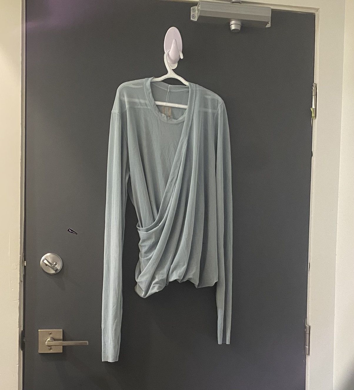 Rick Owens Rick owens banana longsleeve blue Size US XXL / EU 58 / 5 - 1 Thumbnail