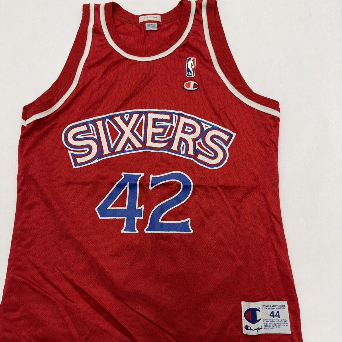 Champion × NBA × Vintage Vintage Philadelphia 76ers jersey Size US L / EU 52-54 / 3 - 3 Thumbnail