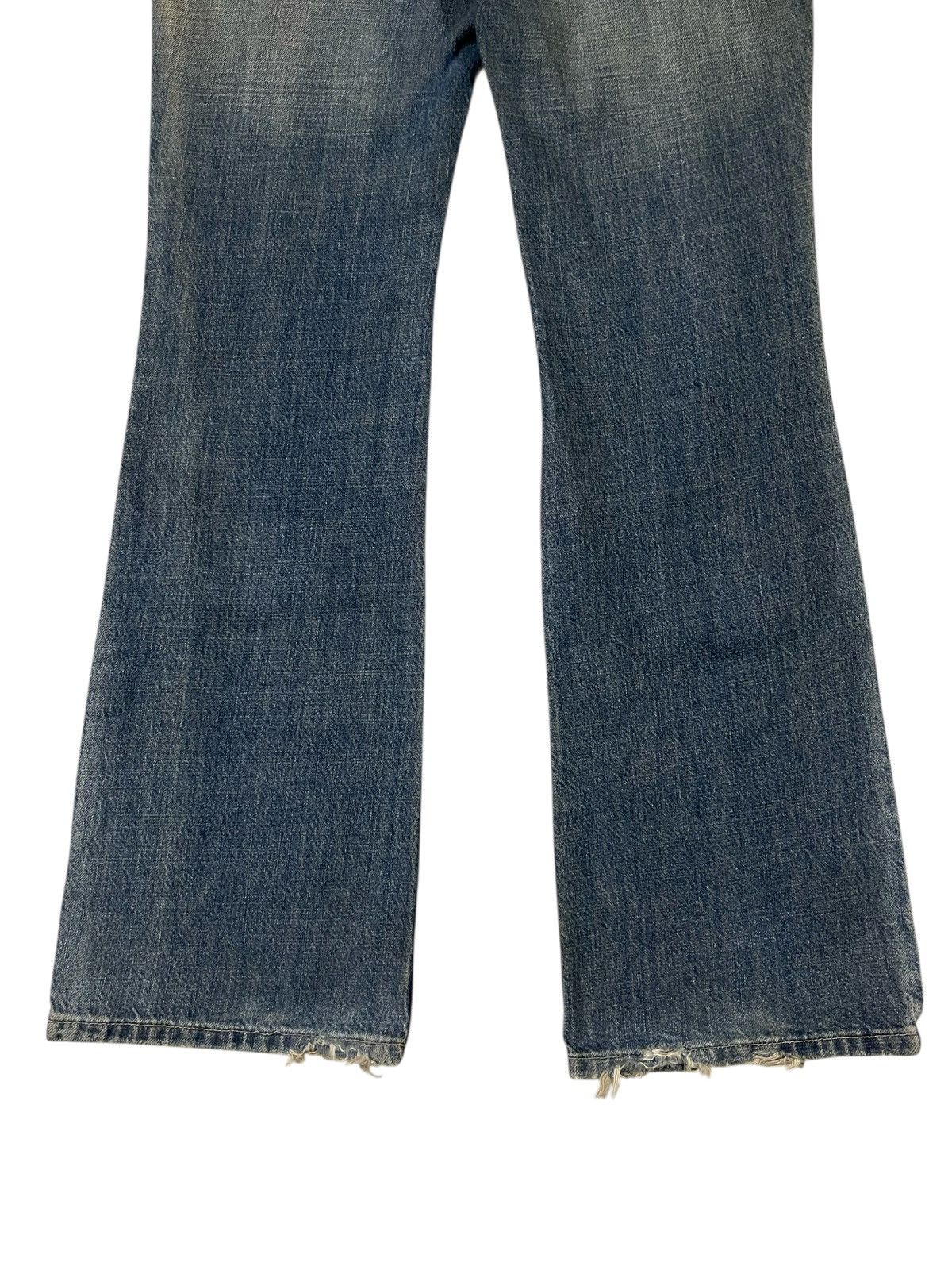Mossimo MOSSIMO SUPPLY Distressed Flare Jeans Denim Size US 33 - 11 Thumbnail