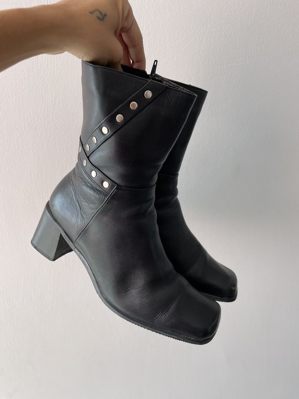 Vintage Vintage leather boots Size US 7.5 / IT 37.5 - 5 Thumbnail