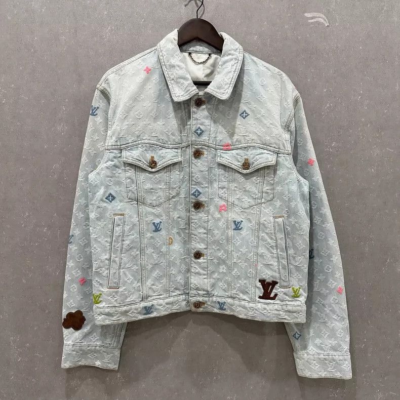 Louis Vuitton Louis Vuitton Tyler Denim Jacket Size 48 Size US L / EU 52-54 / 3 - 1 Thumbnail
