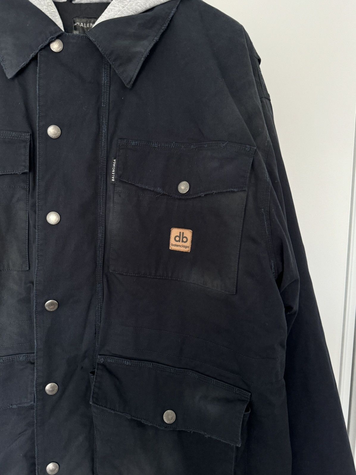 Balenciaga Balenciaga Double Layered Workwear Carhartt Parka Jacket Size US M / EU 48-50 / 2 - 5 Thumbnail