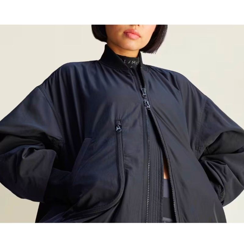Adidas Adidas by Stella McCartney True Natur Woven Bomber Jacket XS Size XS / US 0-2 / IT 36-38 - 10 Thumbnail