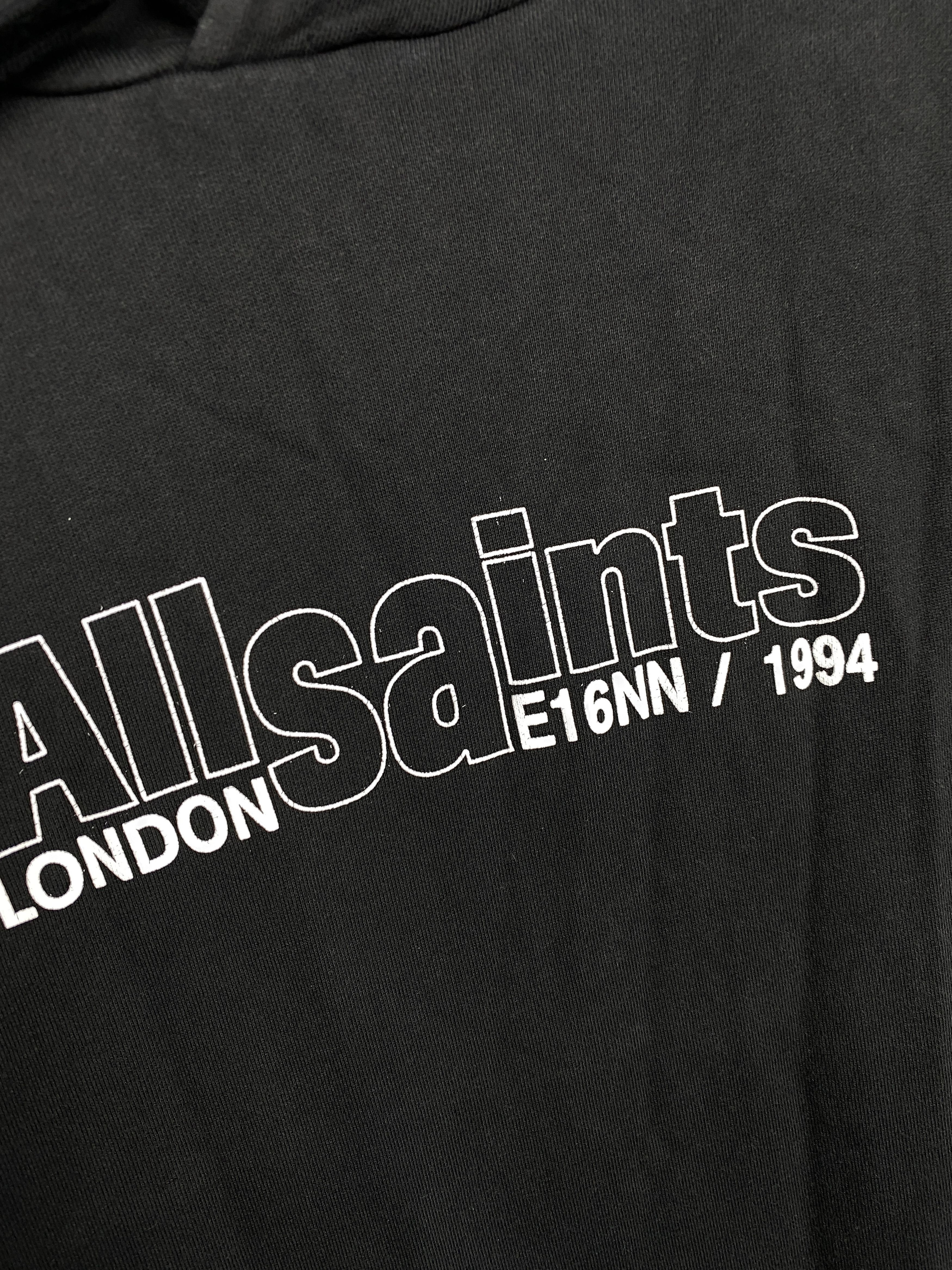 Allsaints Allsaints Hollowpoint OTH Big Logo Mens Hoodie Y2K Size US M / EU 48-50 / 2 - 3 Thumbnail