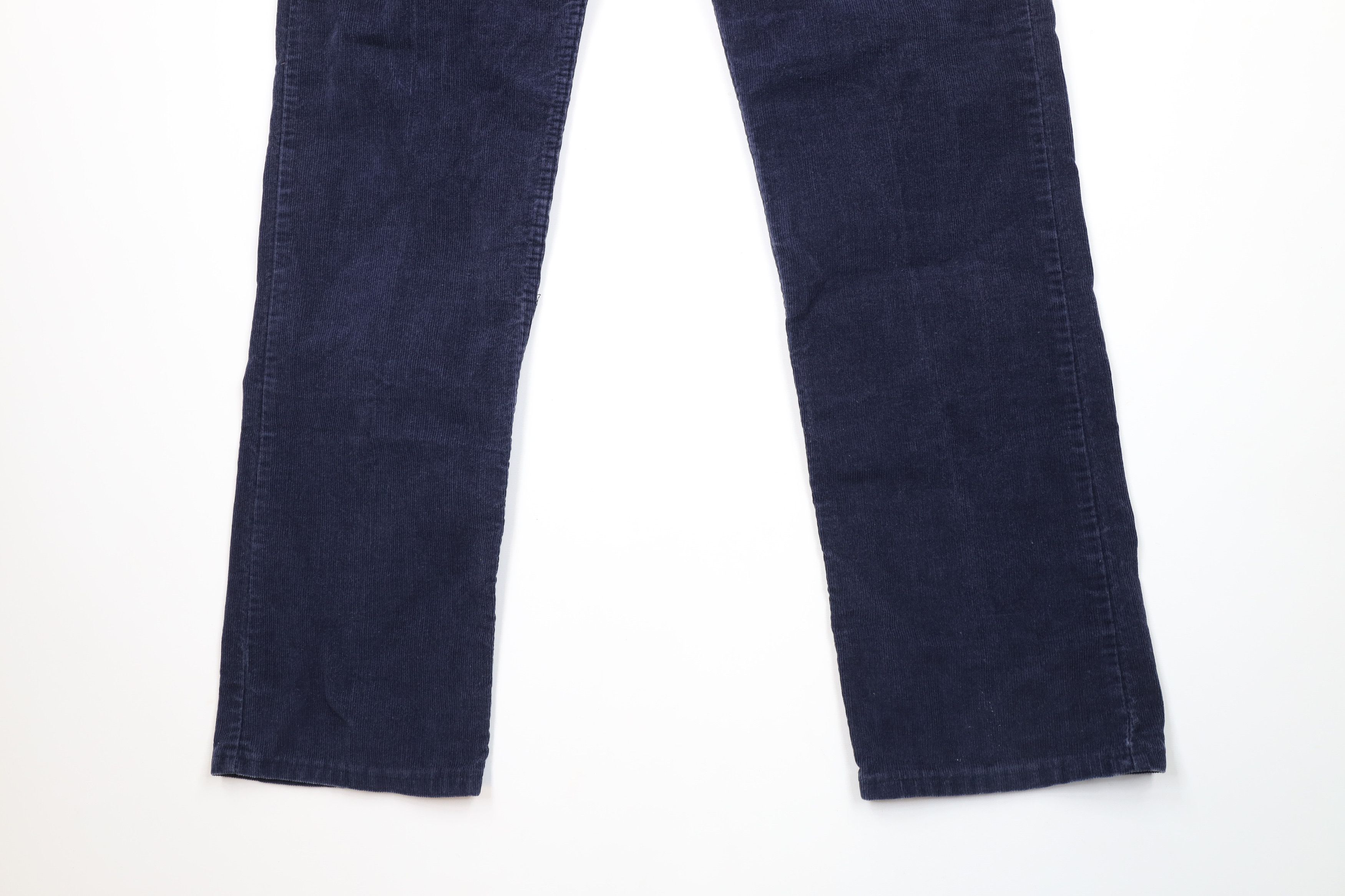 Levi's × Vintage Vintage 80s Levis Flared Corduroy Chino Pants Navy Blue USA Size US 36 / EU 52 - 4 Thumbnail