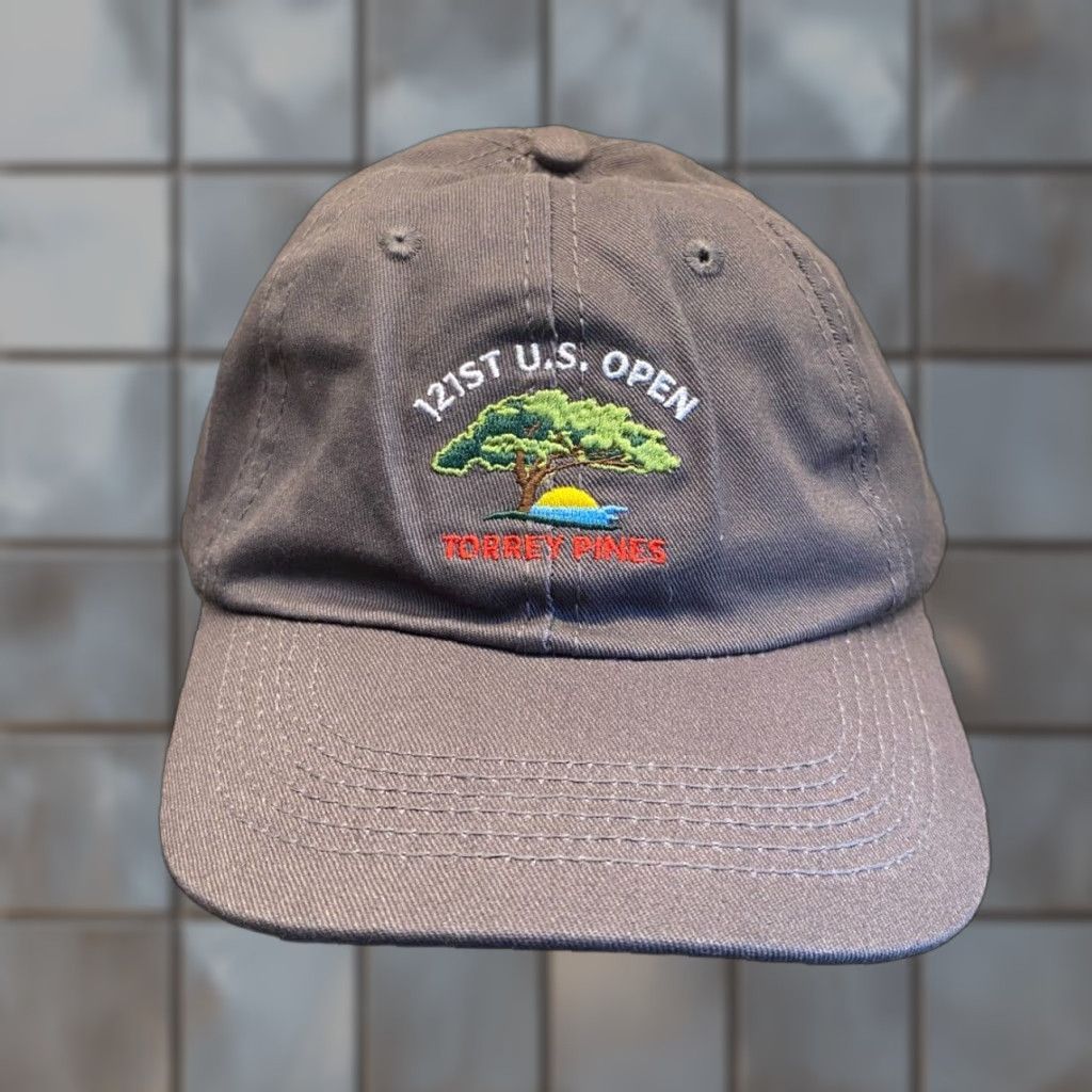 Vintage VINTAGE USGA US Open Golf Hat Adult One Size Gray Cotton Twill Adjustable Sports Size ONE SIZE - 1 Thumbnail
