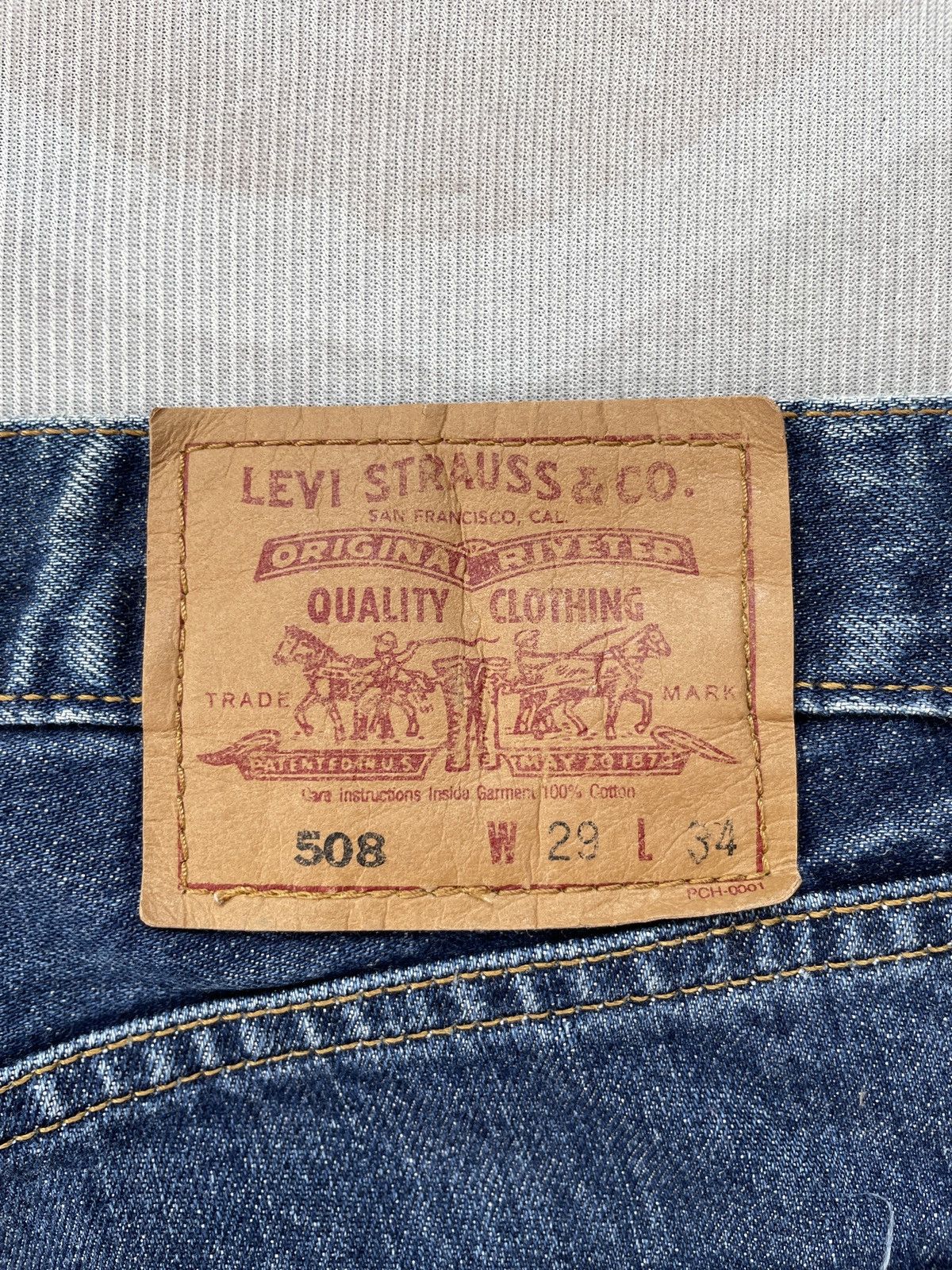 Levi's Vintage Levis 508 Jeans (LG134) Size US 28 / EU 44 - 10 Thumbnail
