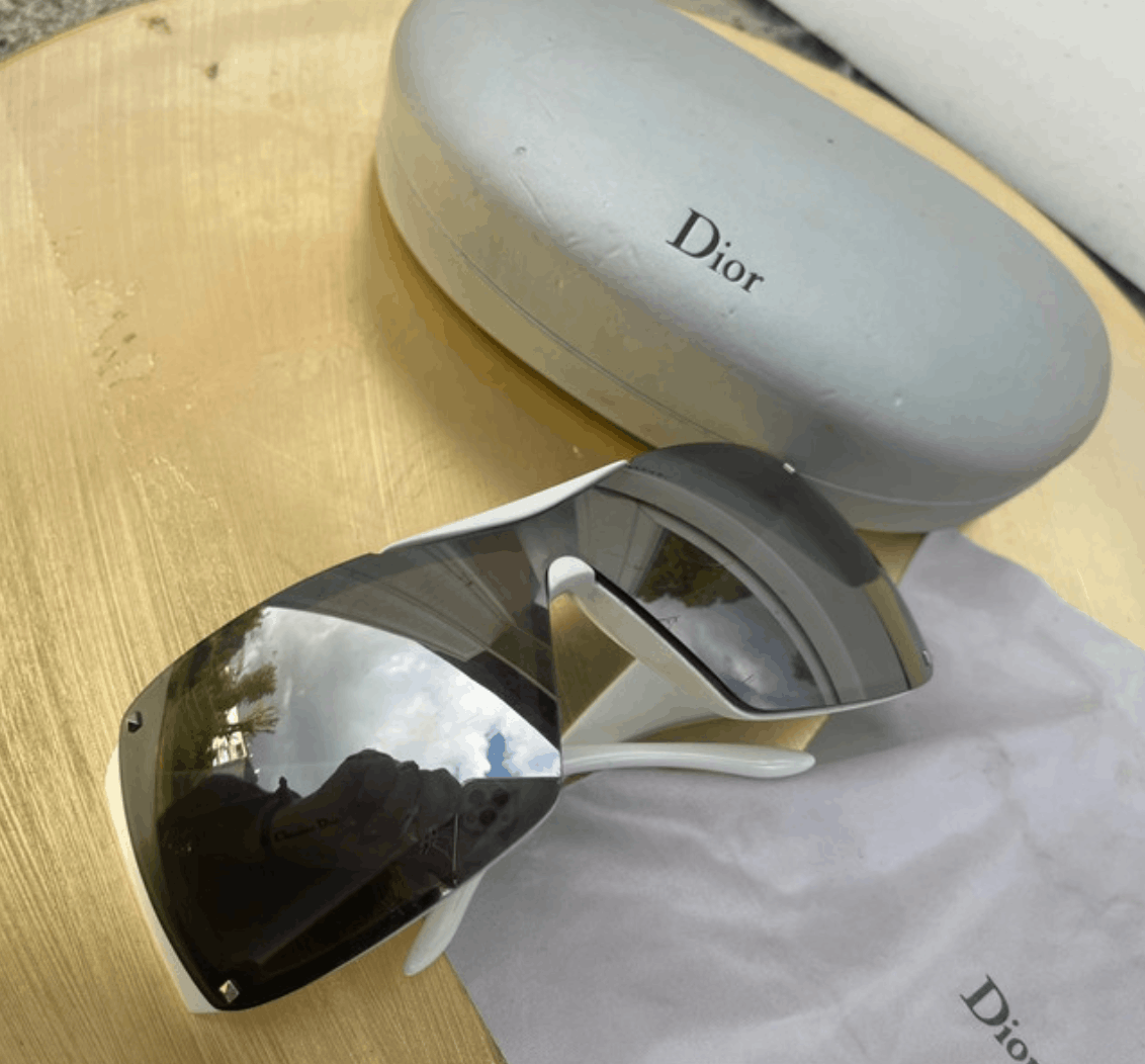 Dior DIOR Sunglasses Overshine Ski Shield Mask Galliano Pop Golf Size ONE SIZE - 4 Thumbnail