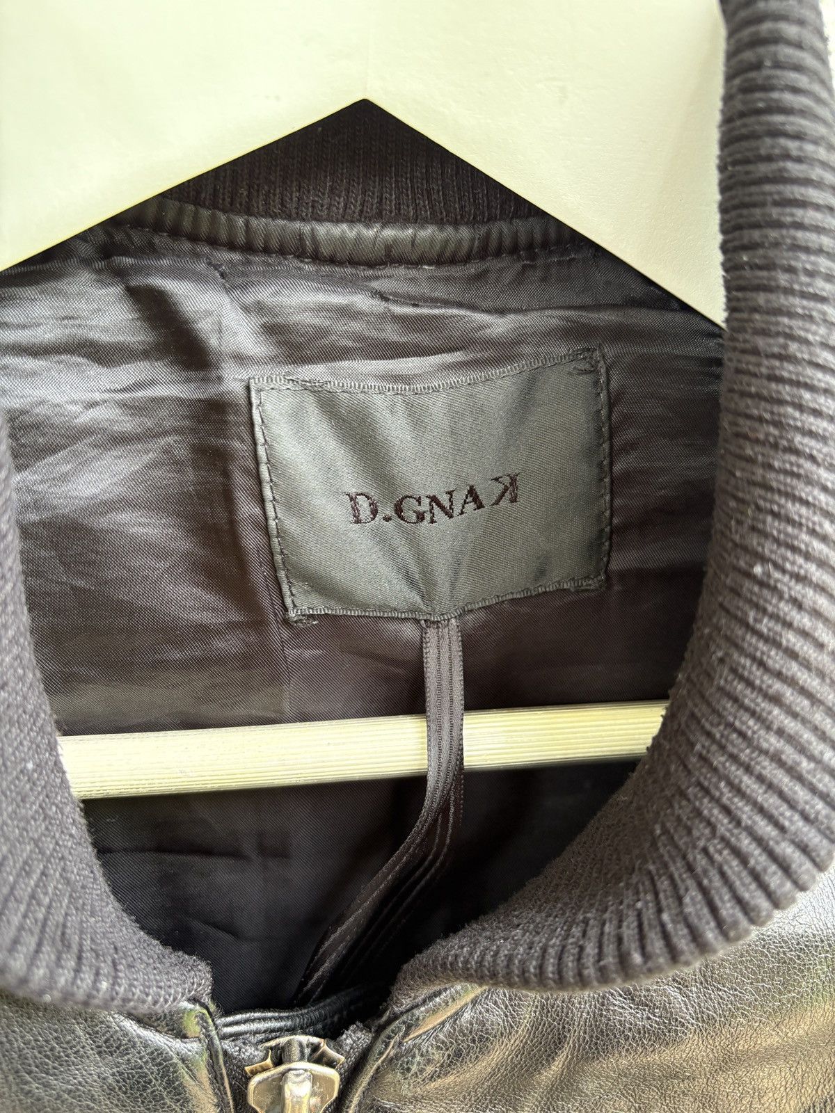 D.Gnak By Kang.D D.Gnak Leather Bomber Size US M / EU 48-50 / 2 - 6 Thumbnail