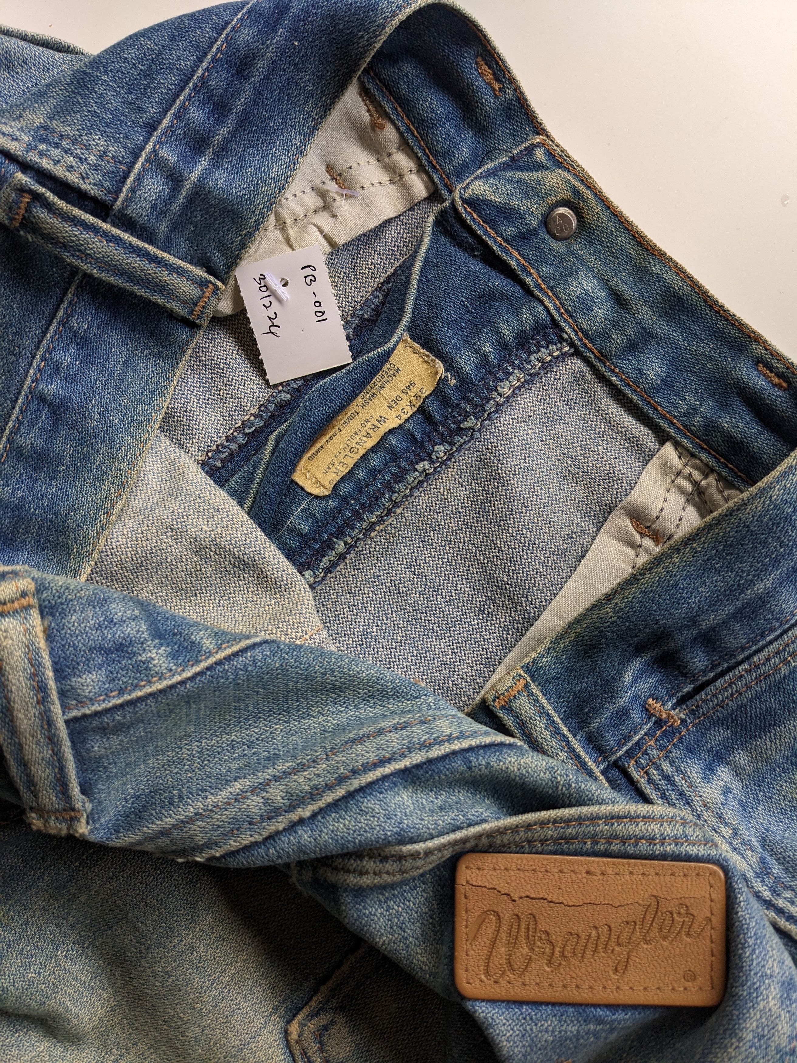 Vintage × Wrangler Vintage 70s Wrangler bluebell flare jeans Size US 31 - 9 Thumbnail