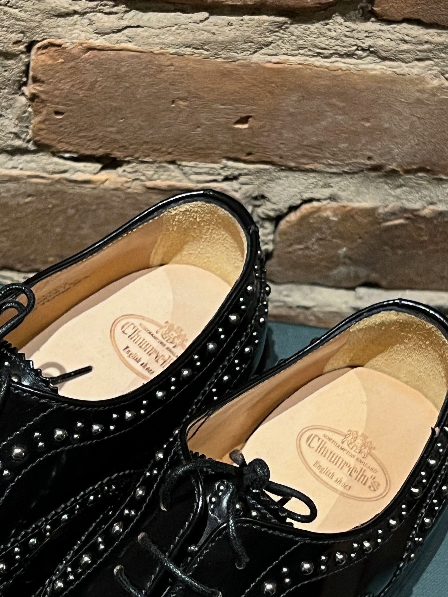Church's Church’s “Burwood Met” Studded Oxford Size US 5.5 / IT 35.5 - 8 Thumbnail