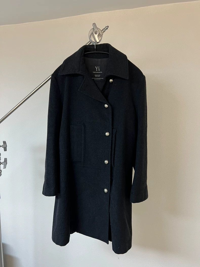 Yohji Yamamoto yohji yamamoto Wool breasted coat 2503-Nextarrow Size US L / EU 52-54 / 3 - 2 Thumbnail