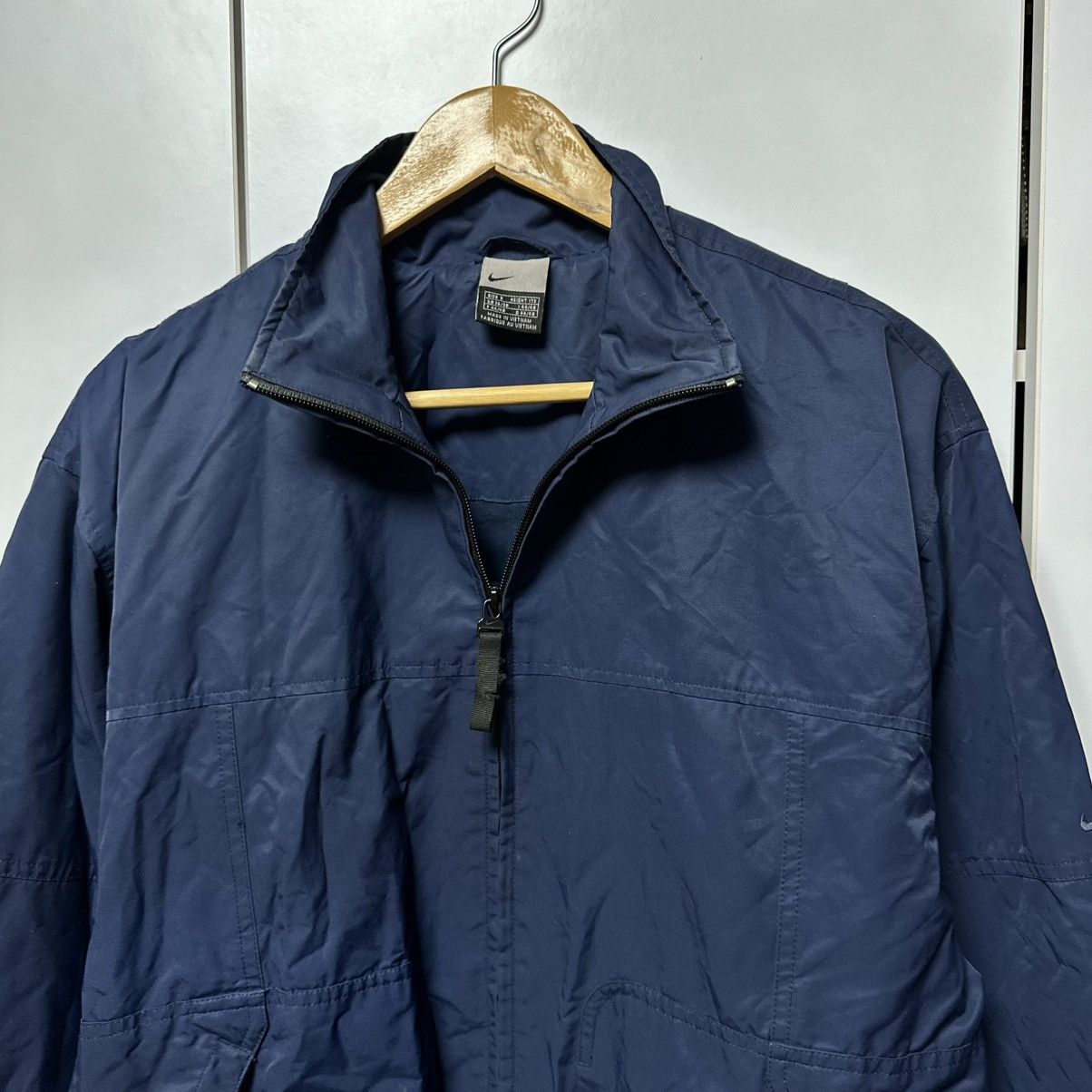 Nike Nike Nylon Vintage 90s Jacket Rare Streetwear Size US S / EU 44-46 / 1 - 9 Thumbnail