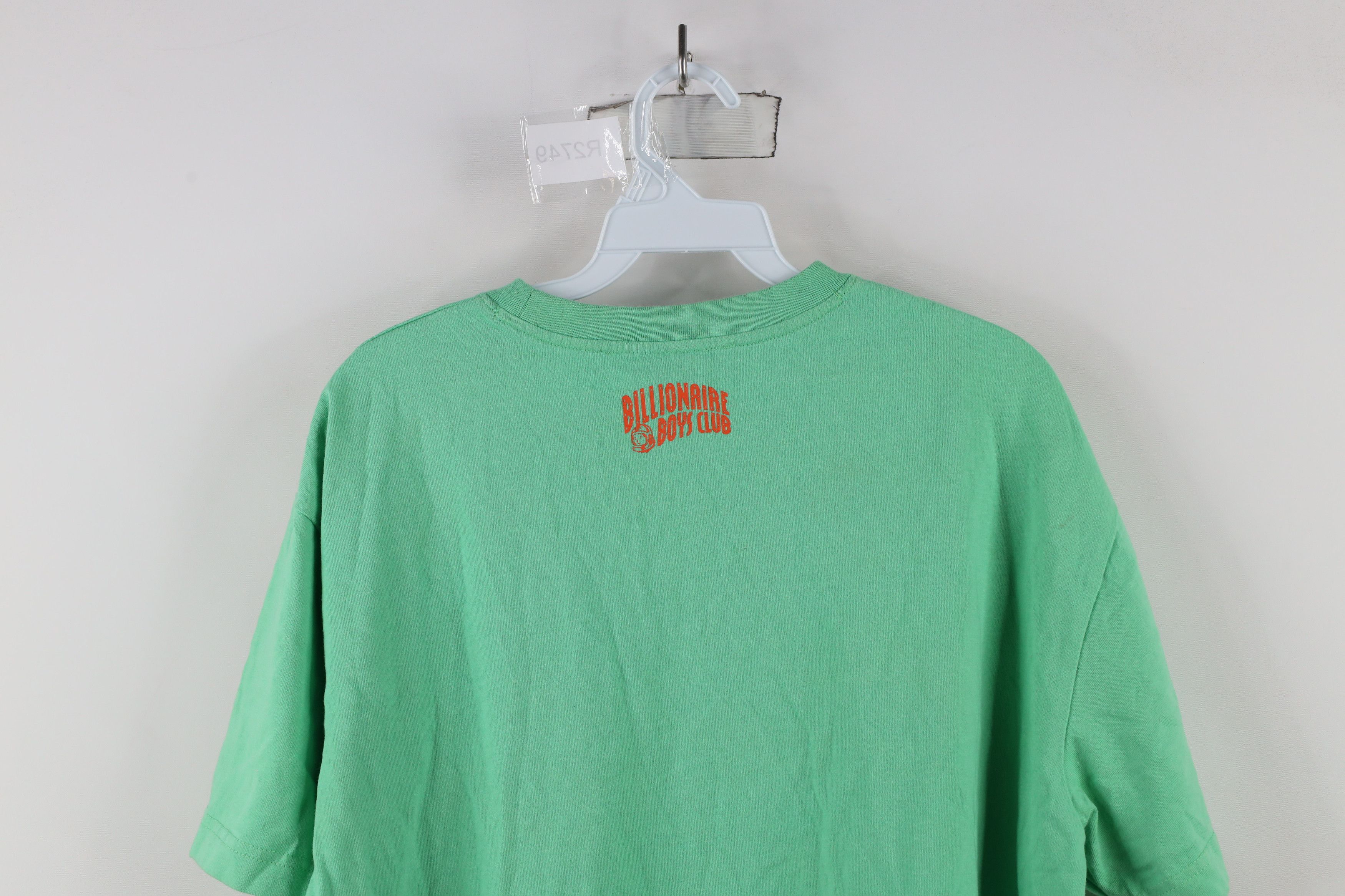 Billionaire Boys Club × Vintage Billionaire Boys Club Spell Out Spaceman T-Shirt Green Size US L / EU 52-54 / 3 - 12 Thumbnail