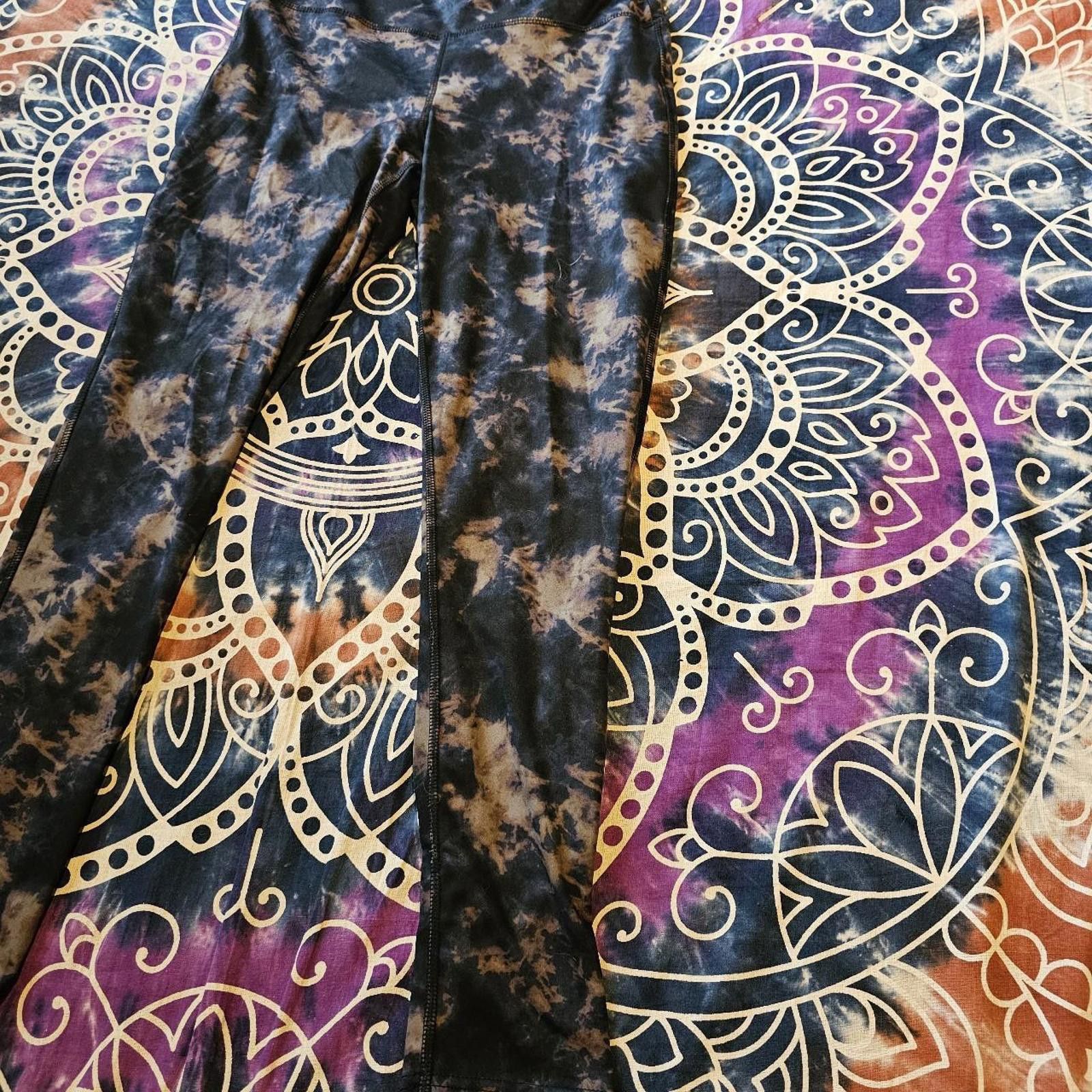 Designer Gloria Vanderbilt Women's Legging NWT Tie-Dye Size 32" / US 10 / IT 46 - 3 Thumbnail