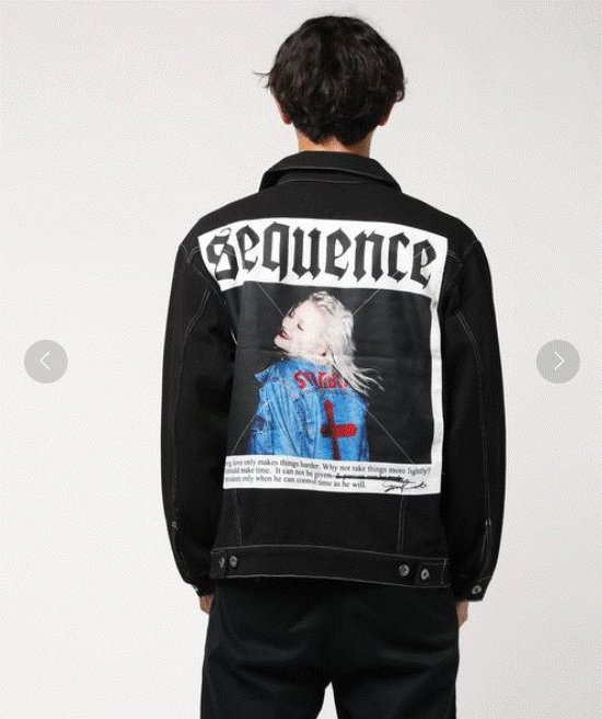 Japanese Brand sequence by b one soul black denim jacket Size US M / EU 48-50 / 2 - 2 Thumbnail