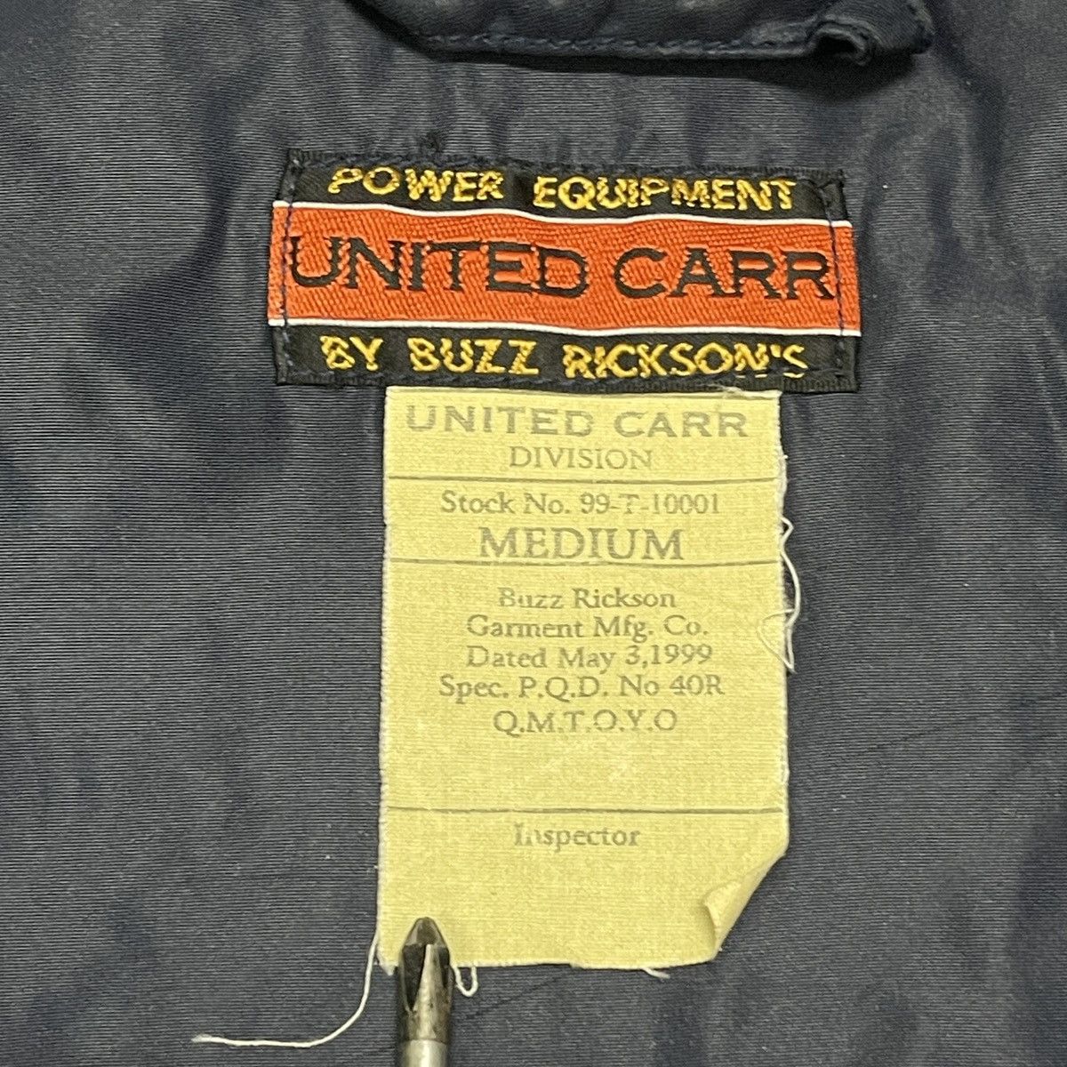 Buzz Rickson's 1999 United Carr by Buzz Rickson’s Hooded Utility Jacket Size US M / EU 48-50 / 2 - 25 Thumbnail